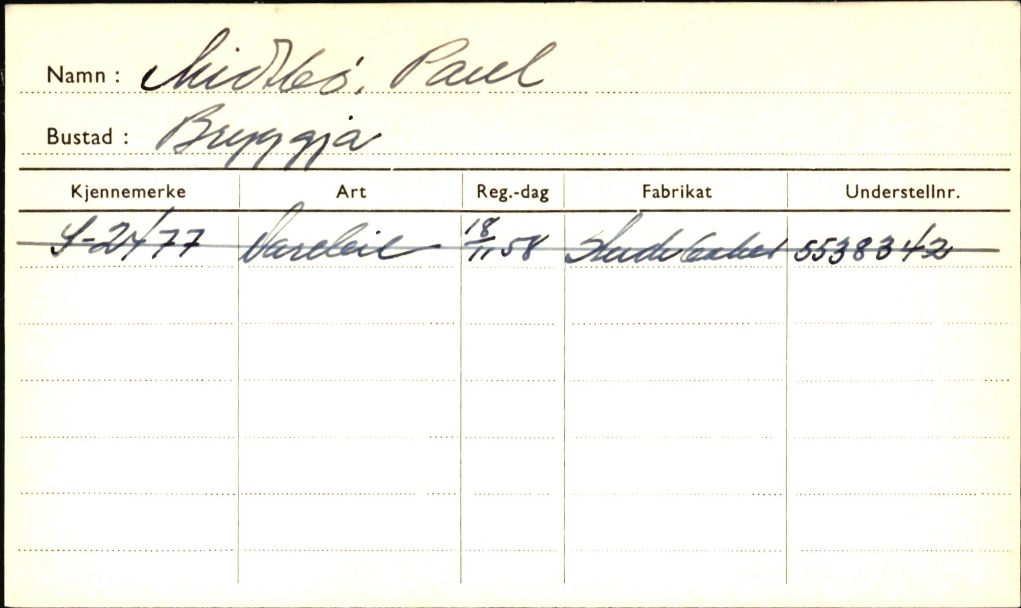 Statens vegvesen, Sogn og Fjordane vegkontor, AV/SAB-A-5301/4/F/L0001D: Eigarregister Fjordane til 1.6.1961, 1930-1961, p. 611