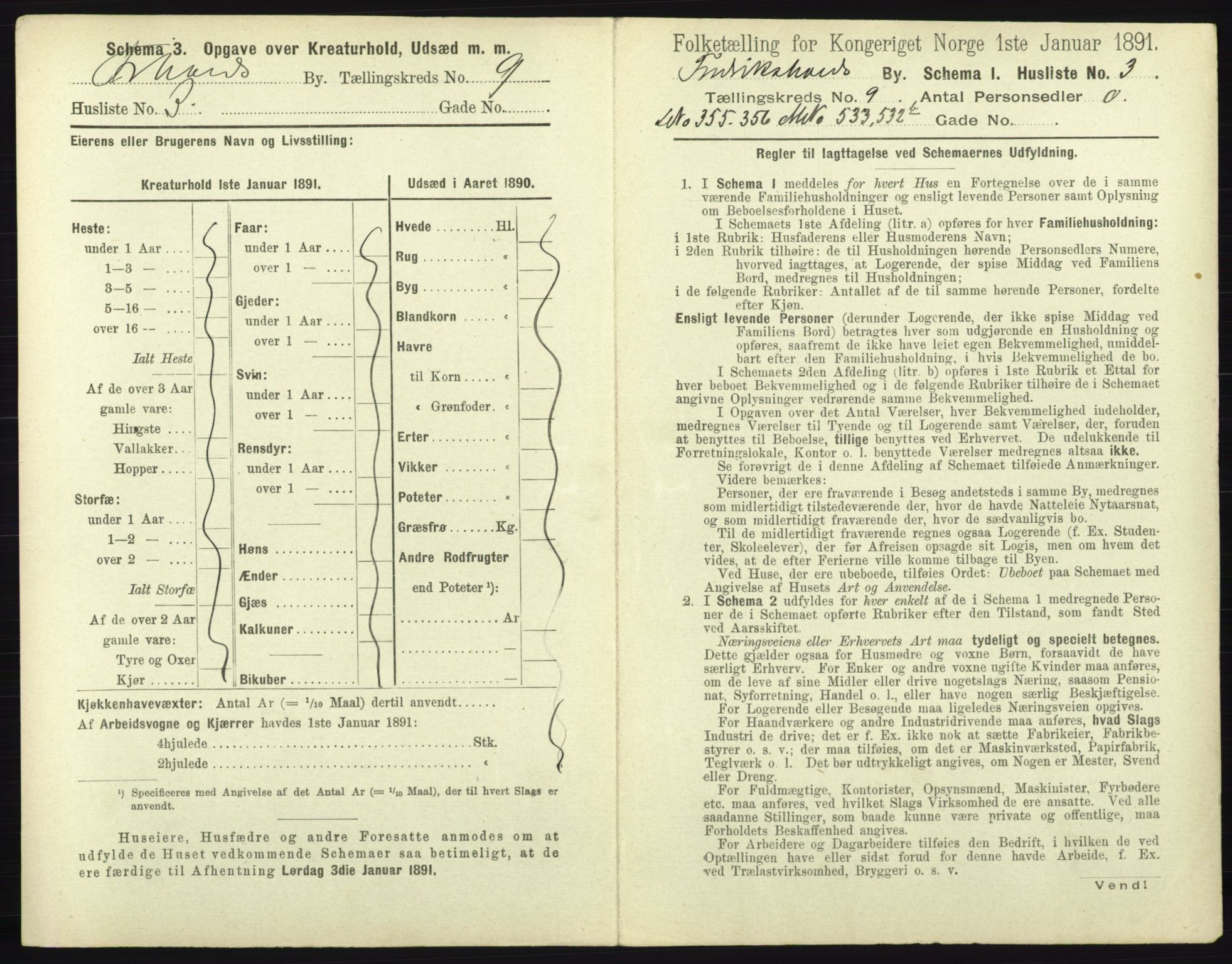 RA, 1891 census for 0101 Fredrikshald, 1891, p. 782