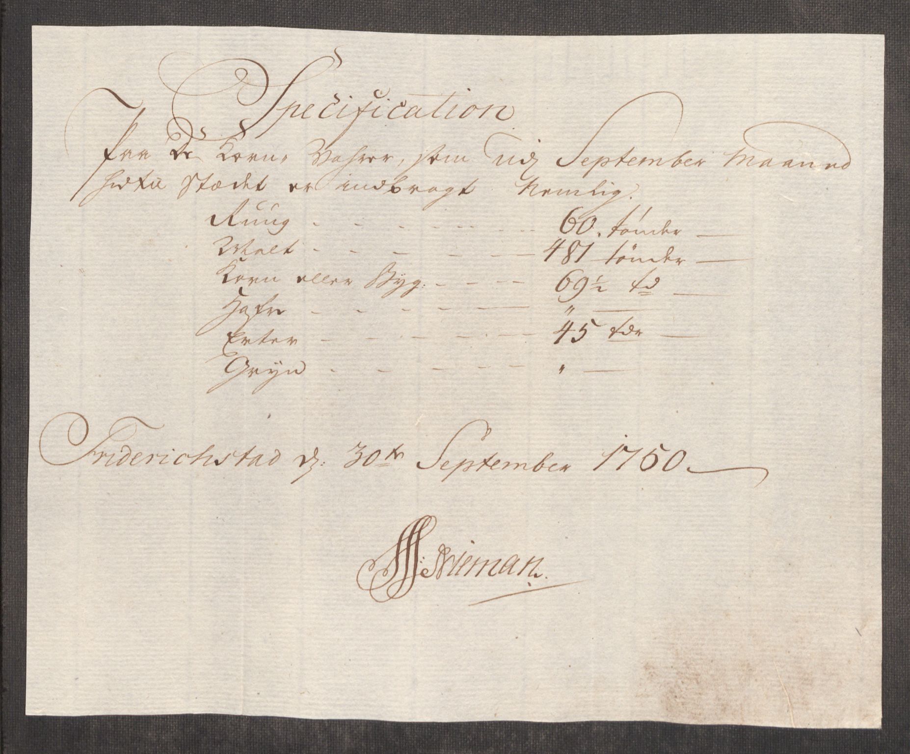 Rentekammeret inntil 1814, Realistisk ordnet avdeling, AV/RA-EA-4070/Oe/L0004: [Ø1]: Priskuranter, 1749-1752, p. 231