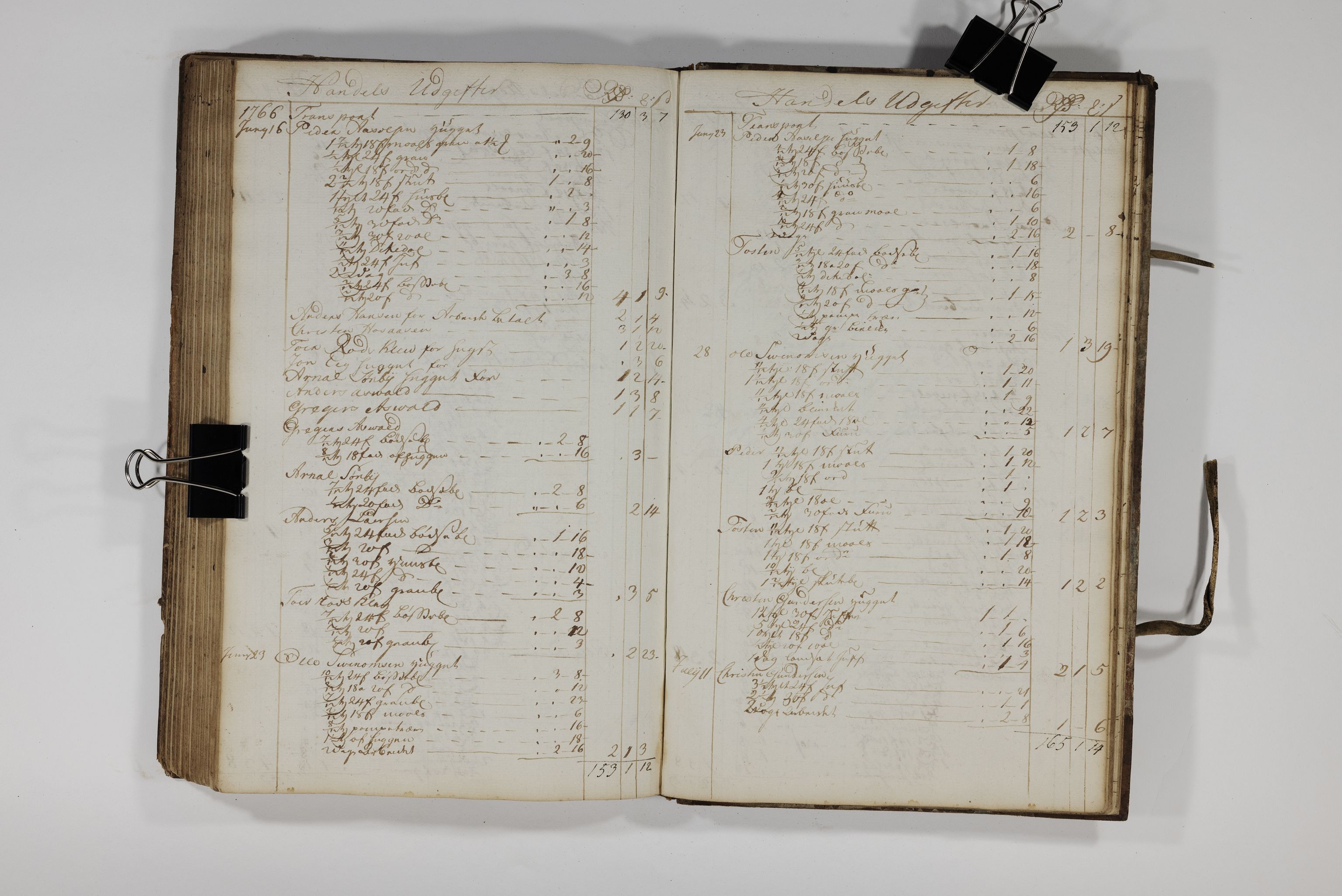 Blehr/ Kjellestad, TEMU/TGM-A-1212/R/Rl/L0002: Casabog, 1762-1765, p. 168