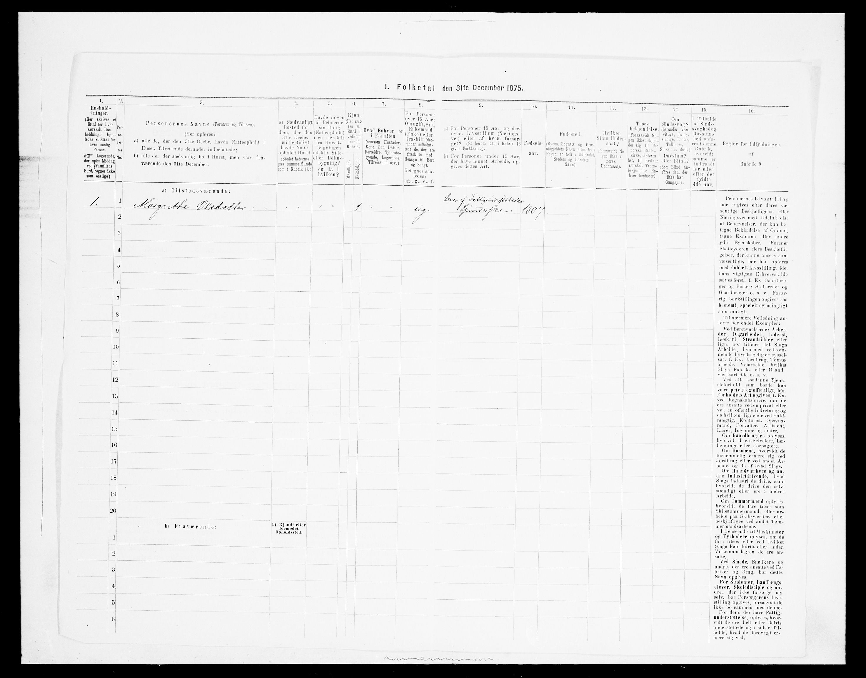 SAH, 1875 census for 0524L Fåberg/Fåberg og Lillehammer, 1875, p. 1102