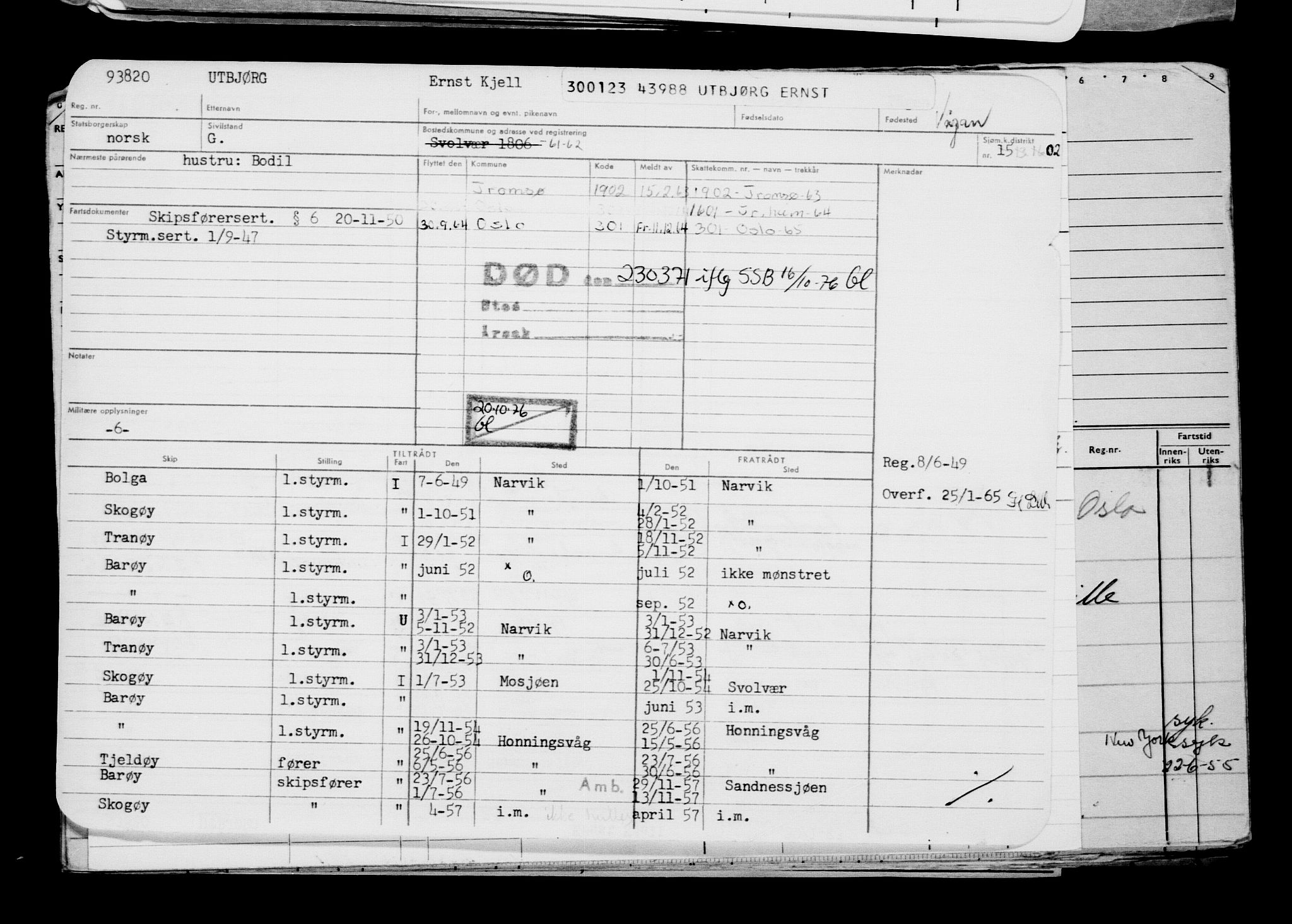 Direktoratet for sjømenn, AV/RA-S-3545/G/Gb/L0214: Hovedkort, 1923, p. 830