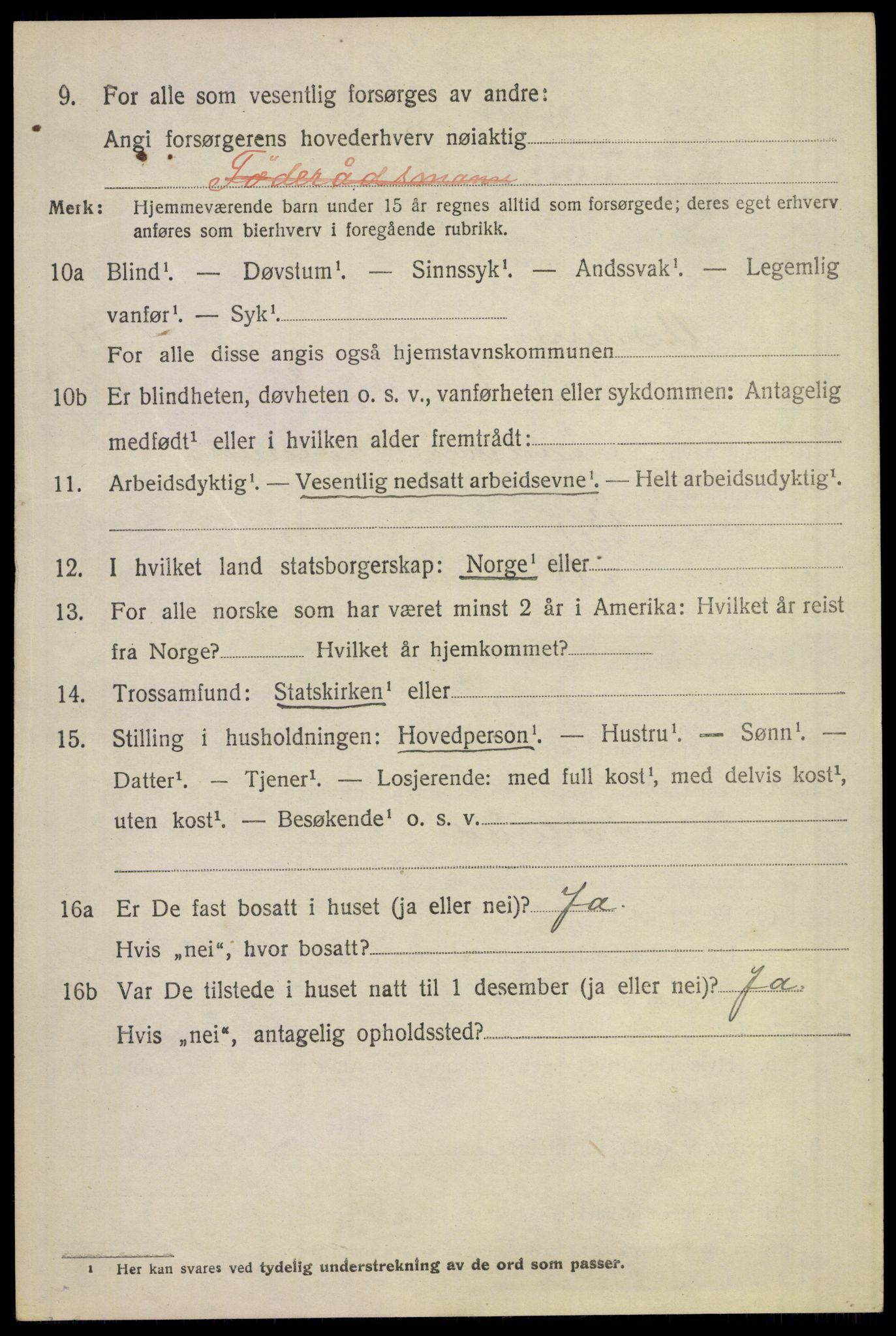 SAKO, 1920 census for Modum, 1920, p. 20202