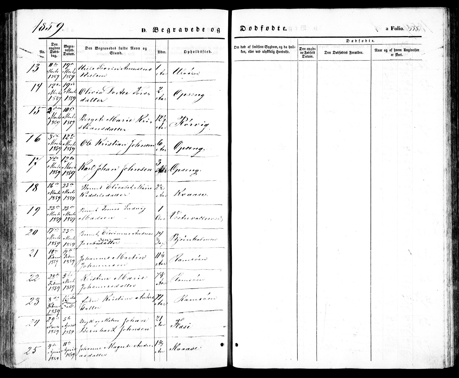 Høvåg sokneprestkontor, AV/SAK-1111-0025/F/Fb/L0002: Parish register (copy) no. B 2, 1847-1869, p. 338