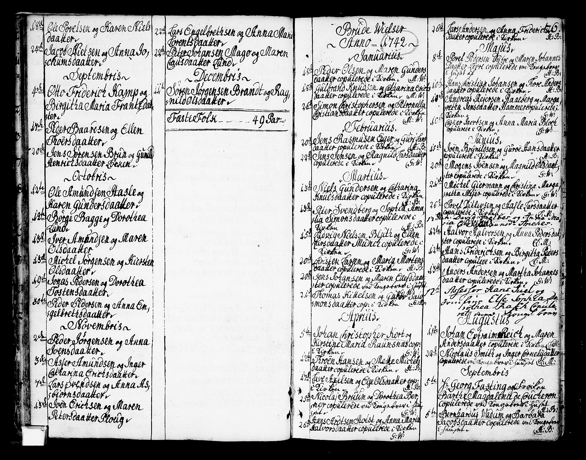 Oslo domkirke Kirkebøker, SAO/A-10752/F/Fa/L0003: Parish register (official) no. 3, 1731-1743, p. 26