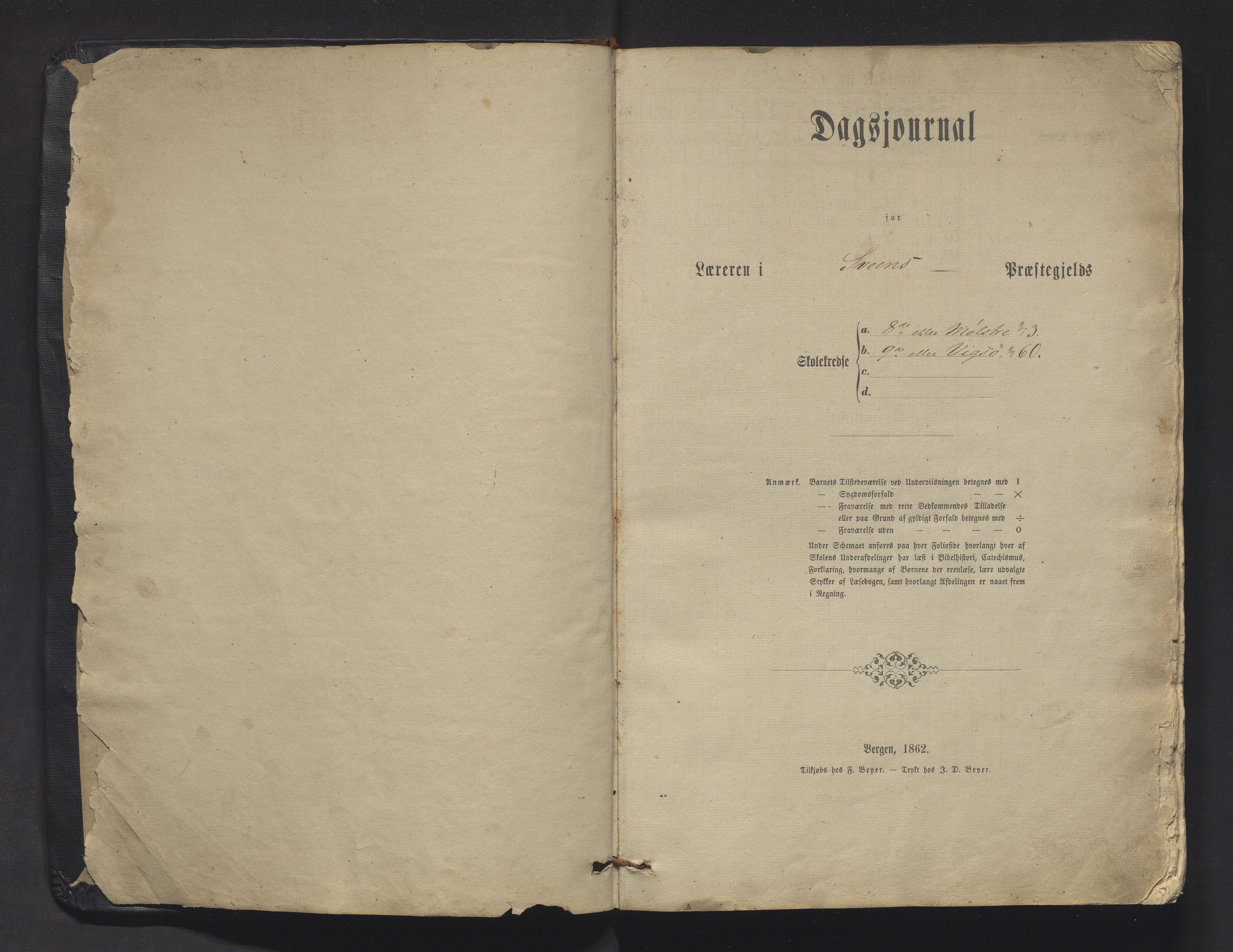Sveio kommune. Barneskulane, IKAH/1216-231/F/Fa/L0009: Skuleprotokoll for Mølstre og Vikse omgangsskular , 1863-1870, p. 2