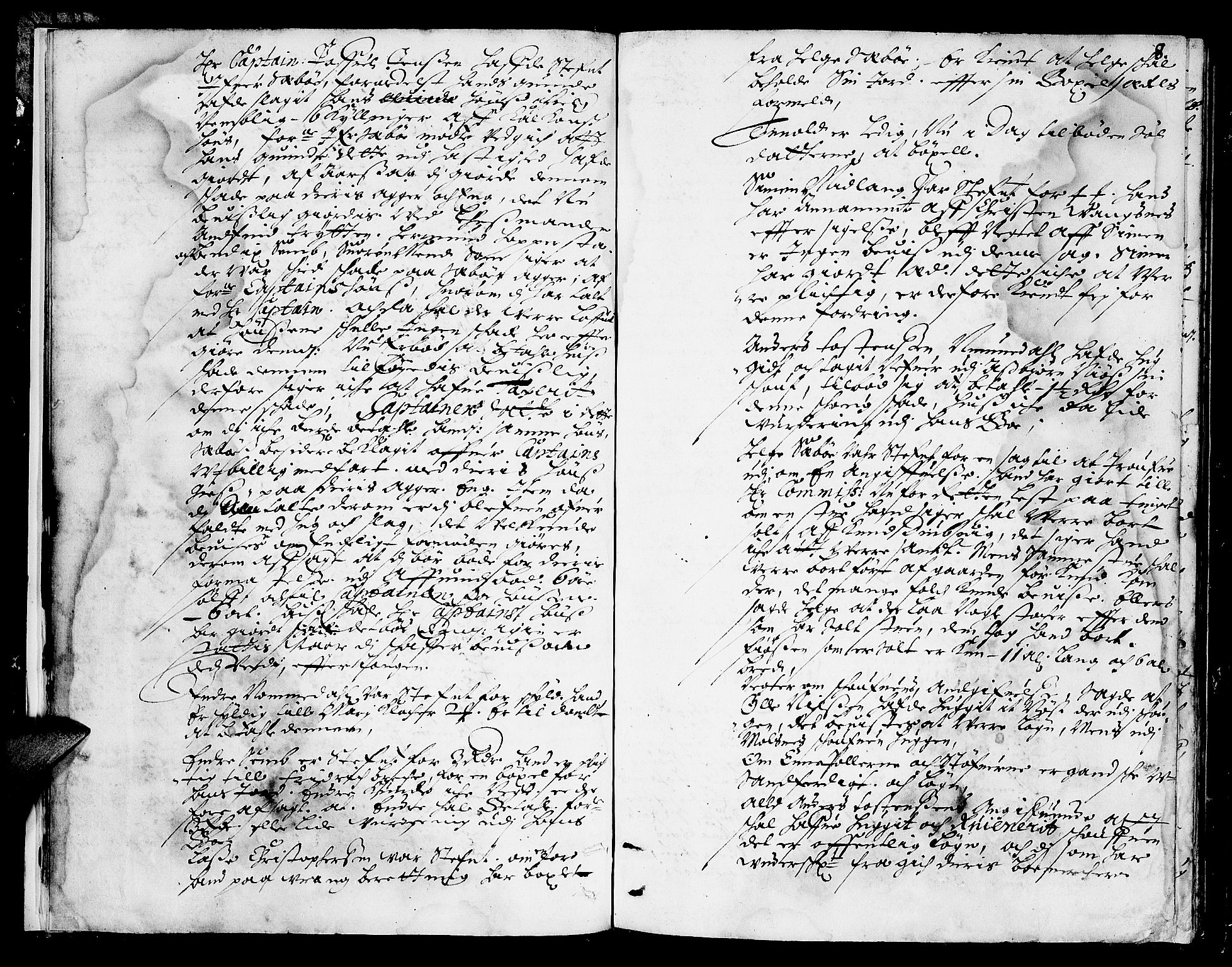 Ytre Sogn tingrett, AV/SAB-A-2601/1/F/Fa/L0010: Tingbok (justisprotokoll), 1674, p. 7b-8a