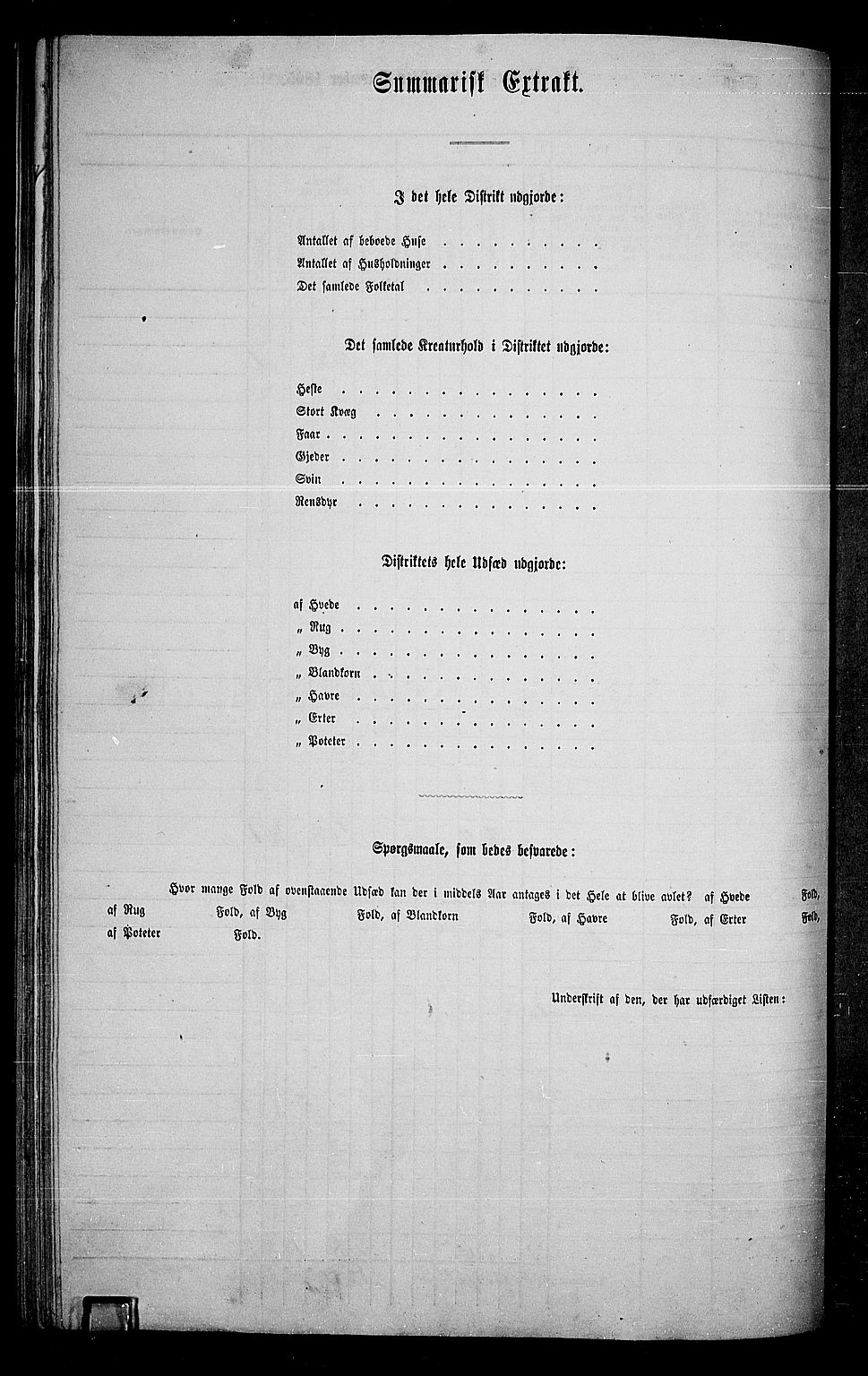 RA, 1865 census for Vang/Vang og Furnes, 1865, p. 226