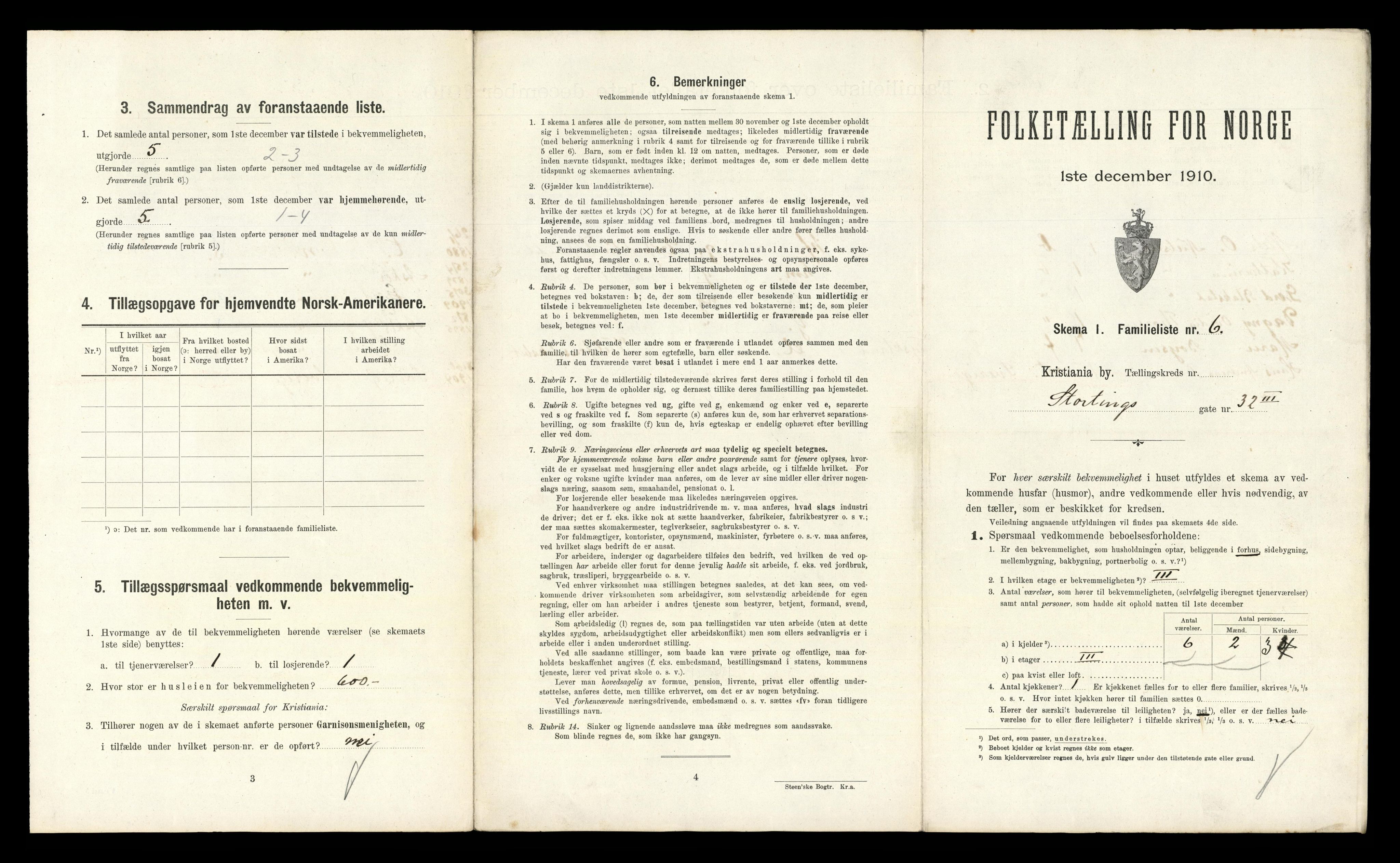 RA, 1910 census for Kristiania, 1910, p. 98991