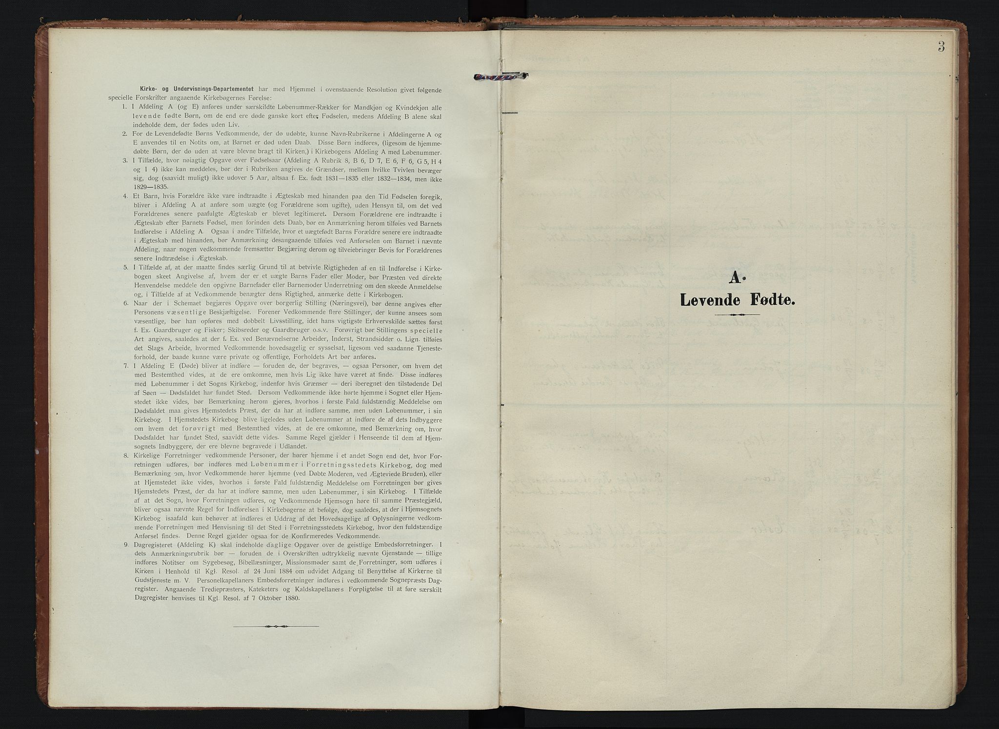 Spydeberg prestekontor Kirkebøker, SAO/A-10924/F/Fb/L0002: Parish register (official) no. II 2, 1908-1926, p. 3