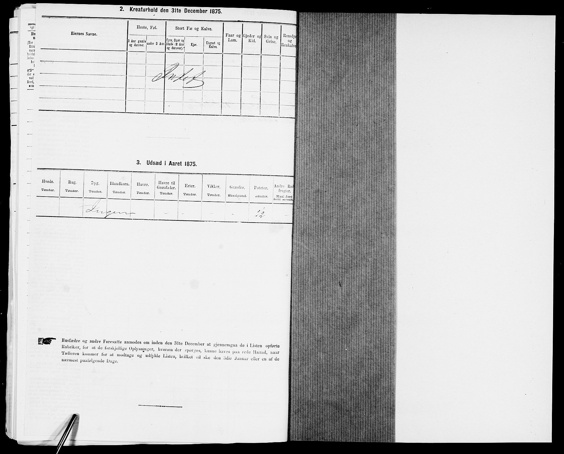 SAK, 1875 census for 0914L Holt/Holt, 1875, p. 767