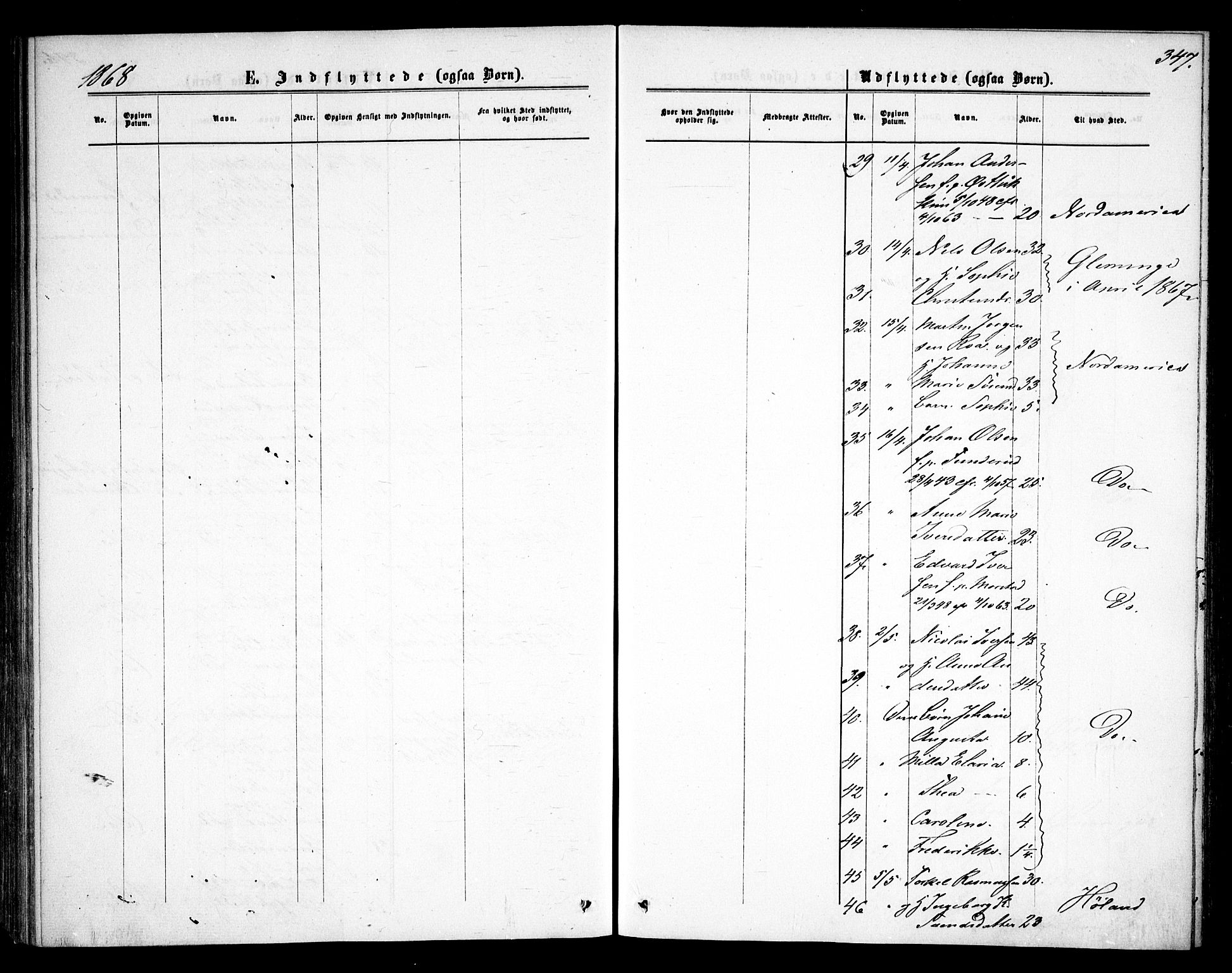 Rødenes prestekontor Kirkebøker, AV/SAO-A-2005/F/Fa/L0007: Parish register (official) no. I 7, 1860-1869, p. 347