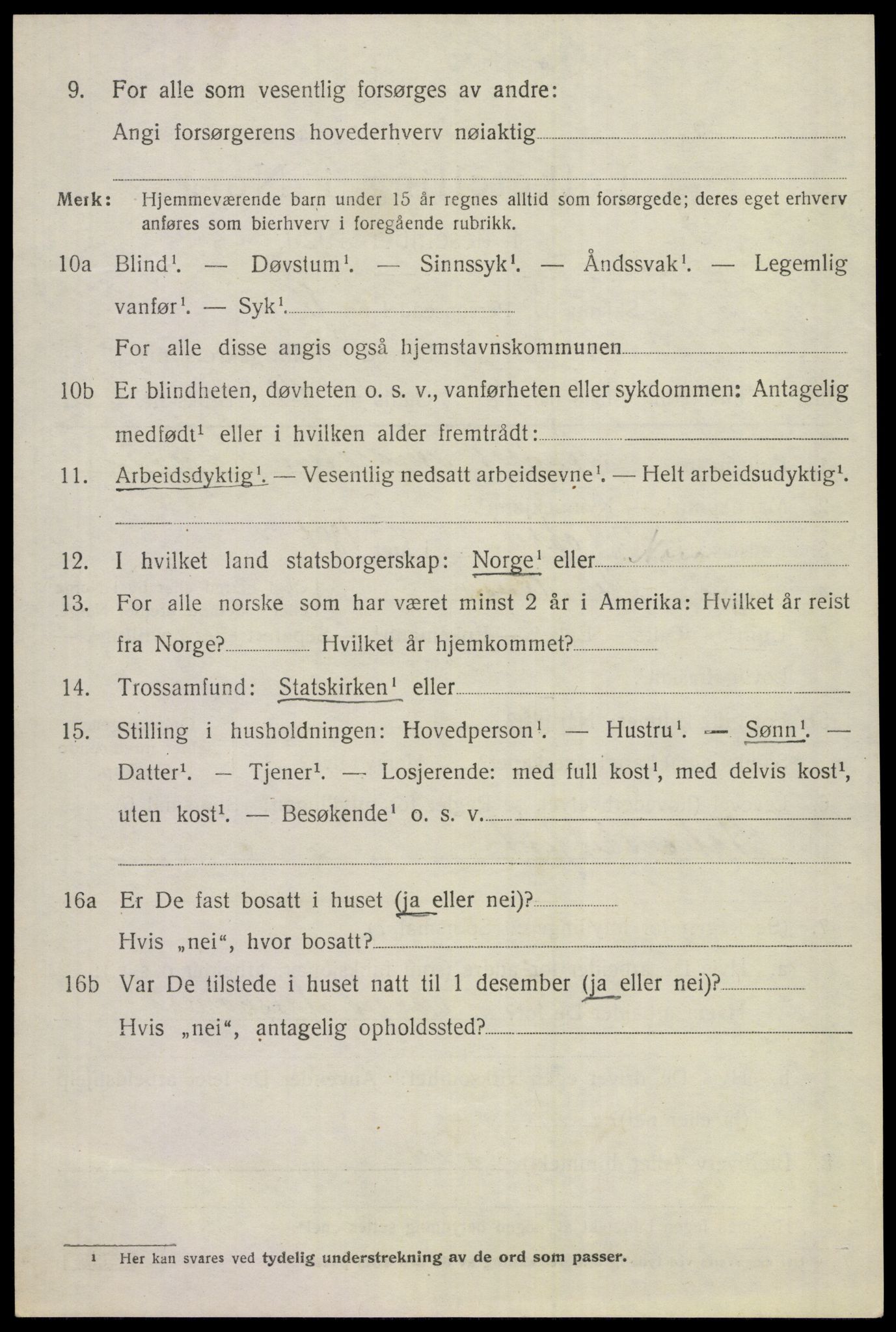 SAKO, 1920 census for Ål, 1920, p. 7181