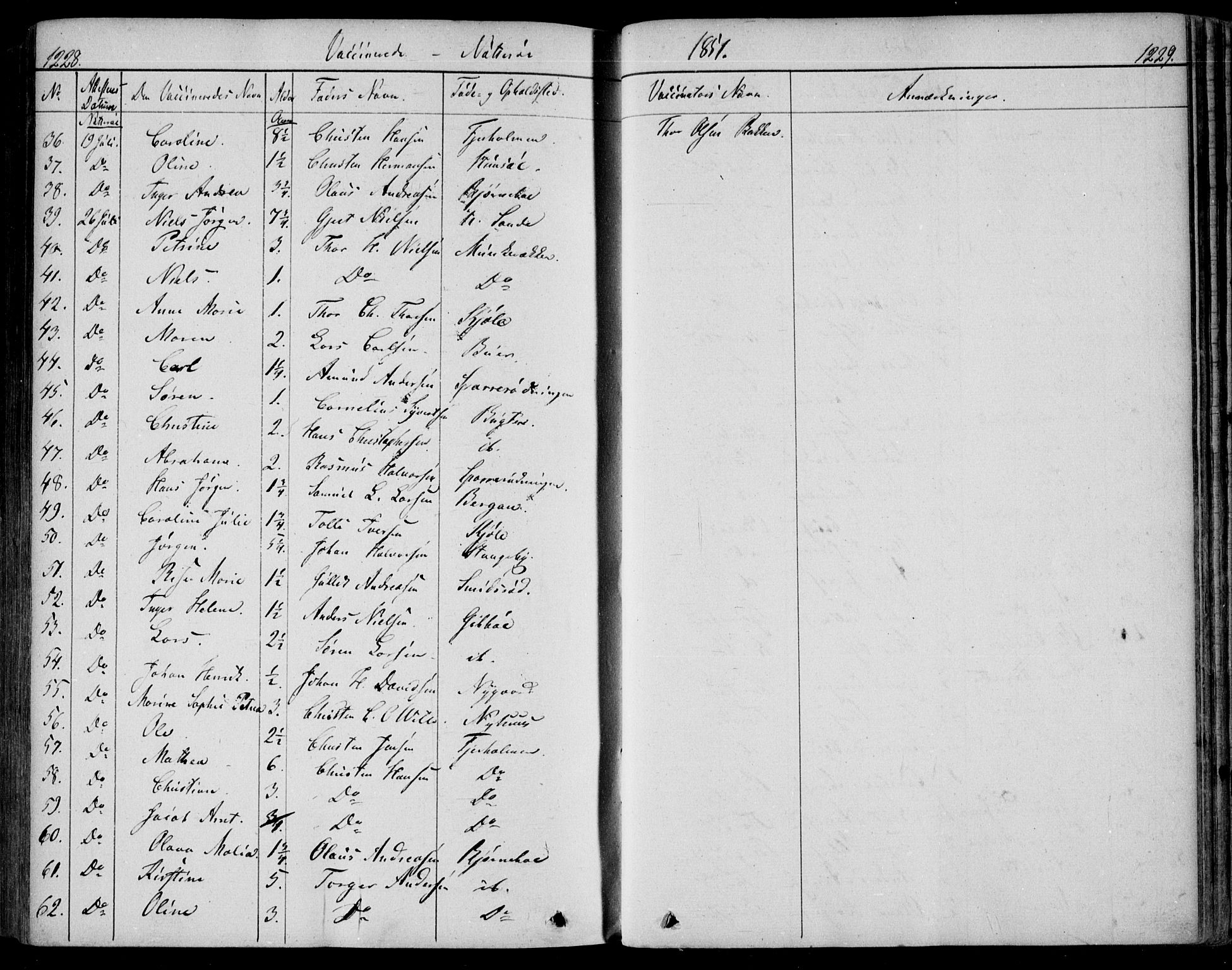 Nøtterøy kirkebøker, AV/SAKO-A-354/F/Fa/L0005: Parish register (official) no. I 5, 1839-1852, p. 1228-1229