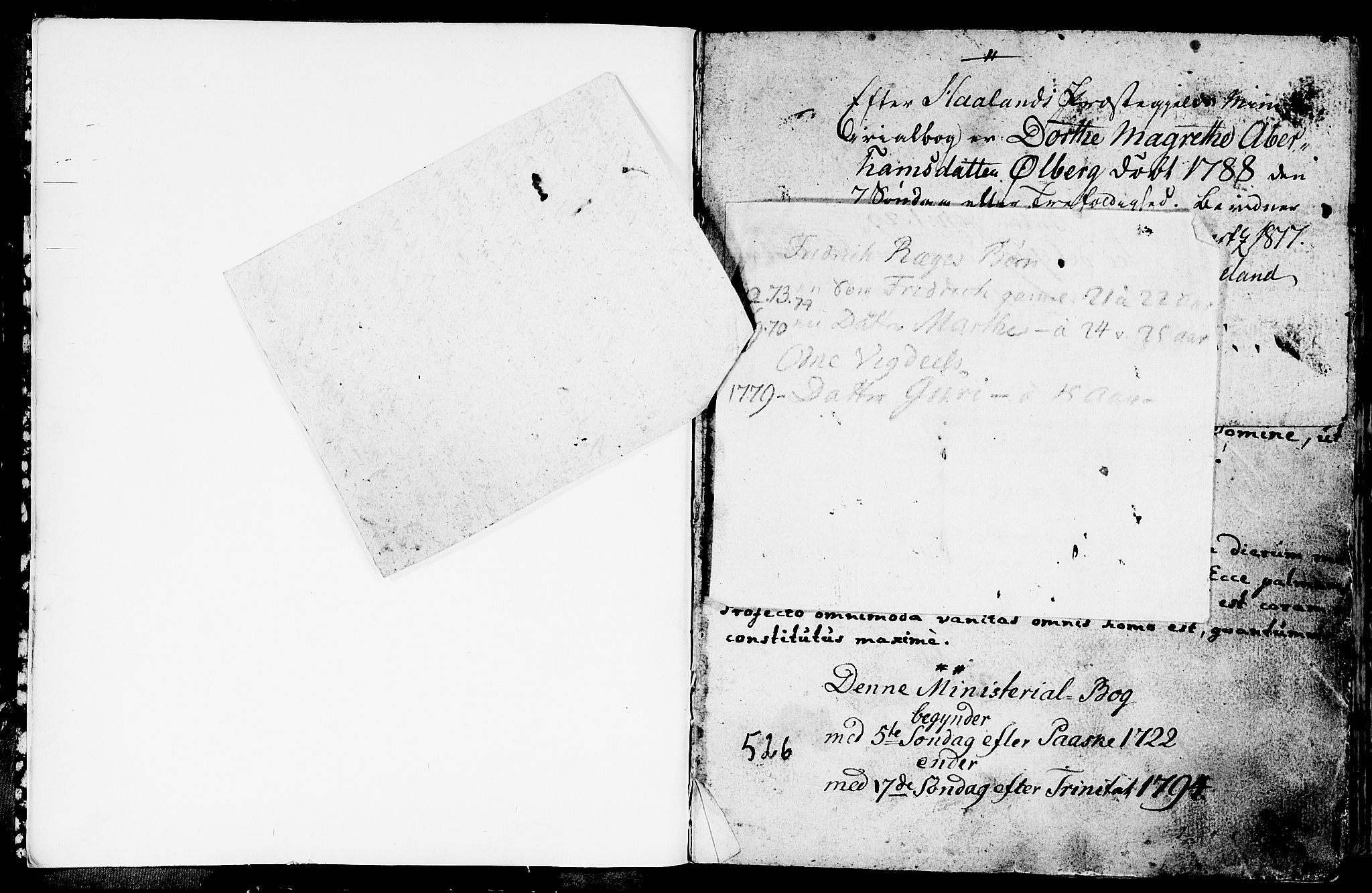 Håland sokneprestkontor, AV/SAST-A-101802/001/30BA/L0002: Parish register (official) no. A 2, 1722-1794