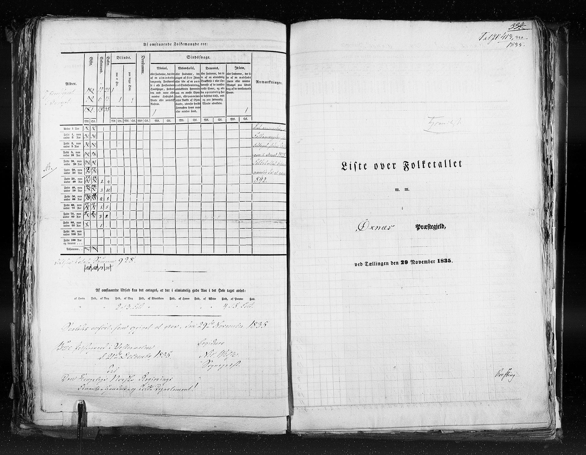 RA, Census 1835, vol. 9: Nordre Trondhjem amt, Nordland amt og Finnmarken amt, 1835, p. 334