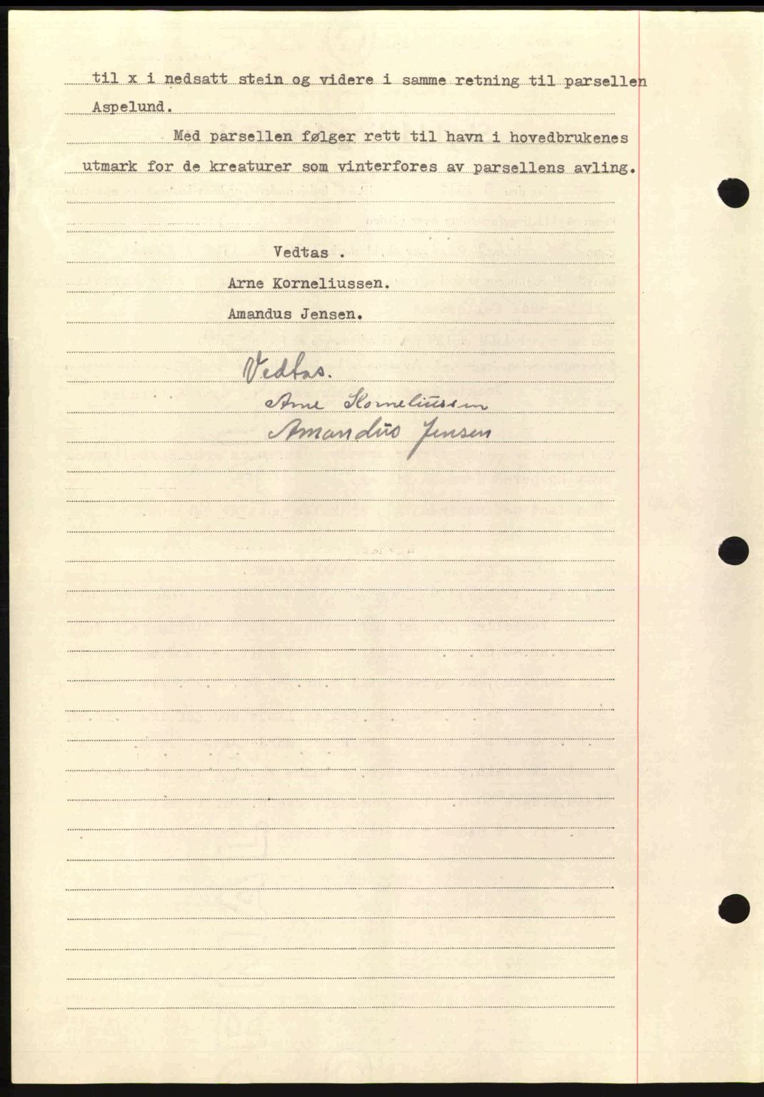 Salten sorenskriveri, SAT/A-4578/1/2/2C: Mortgage book no. A14-15, 1943-1945, Diary no: : 2211/1944