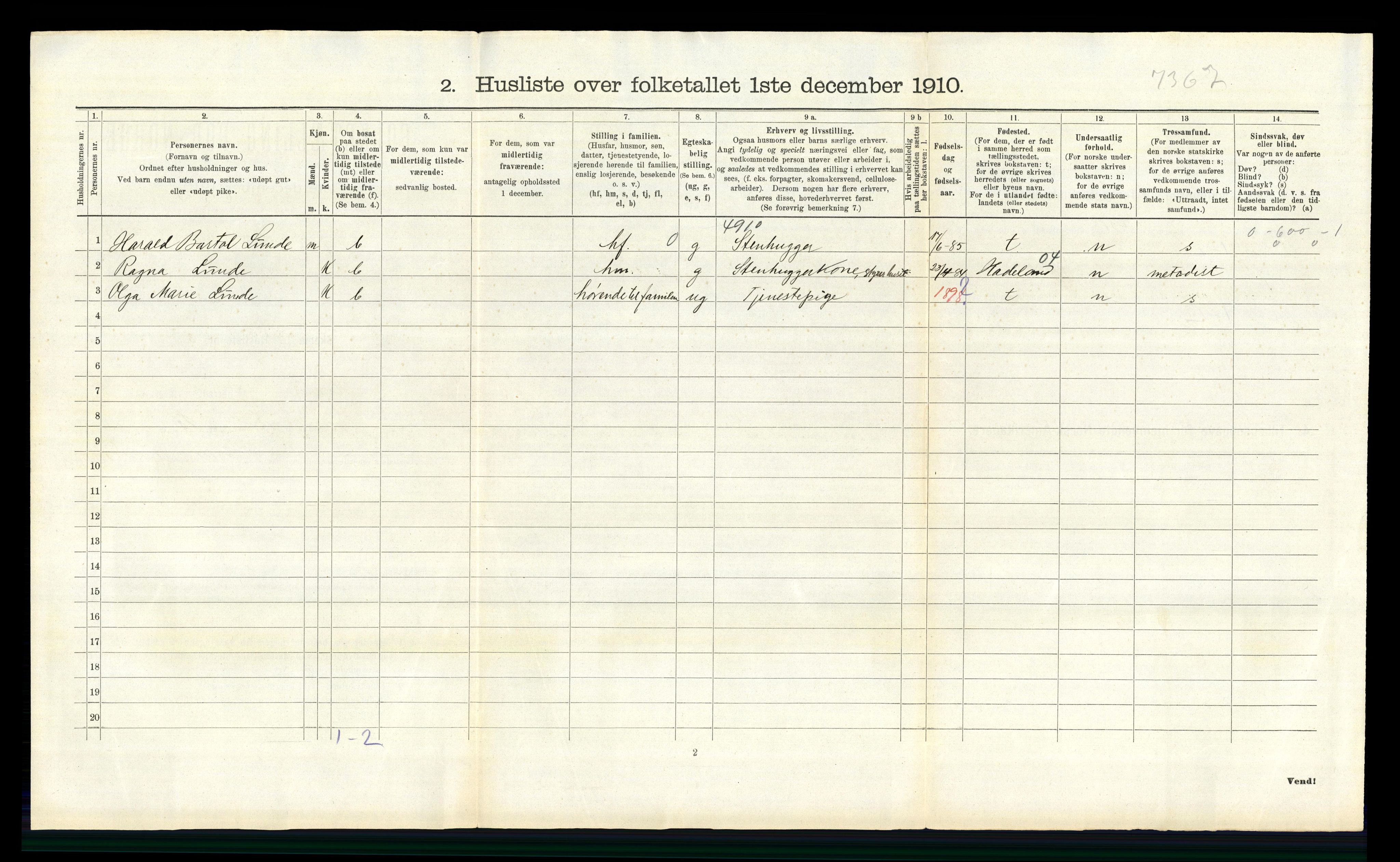 RA, 1910 census for Hvaler, 1910, p. 843