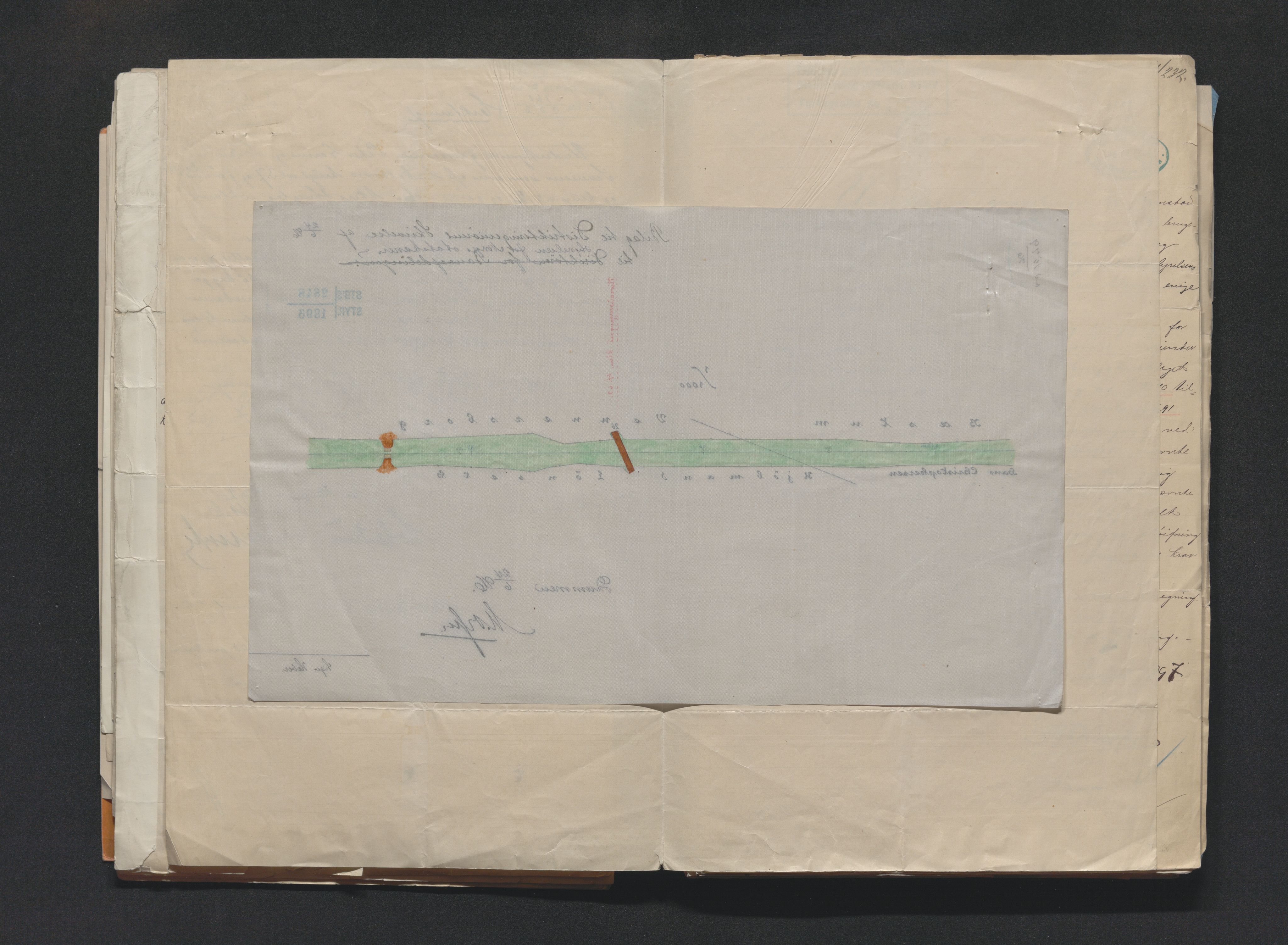 Norges Statsbaner Drammen distrikt (NSB), AV/SAKO-A-30/F/Fe/Fee/L0001: Planoverganger og underganger Drammenbanen, Randsfjordbanen, Numedalsbanen og Sørlandsbanen, 1871-1989, p. 30