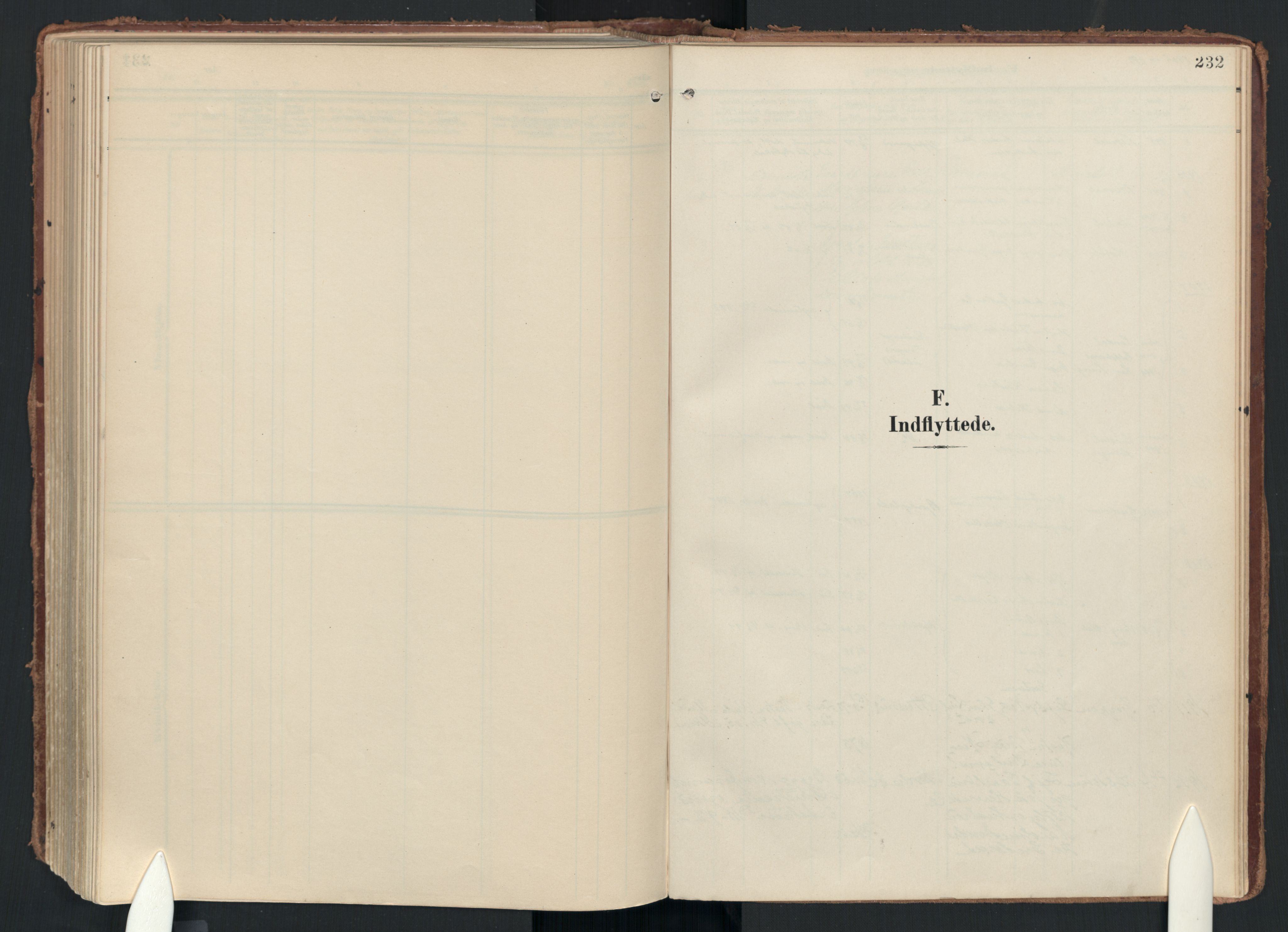 Drøbak prestekontor Kirkebøker, SAO/A-10142a/F/Fc/L0003: Parish register (official) no. III 3, 1901-1920, p. 232