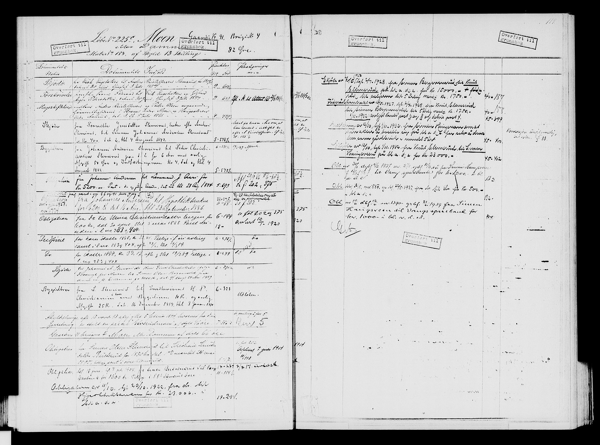 Nord-Hedmark sorenskriveri, SAH/TING-012/H/Ha/Had/Hade/L0001A: Mortgage register no. 4.1a, 1871-1940, p. 114