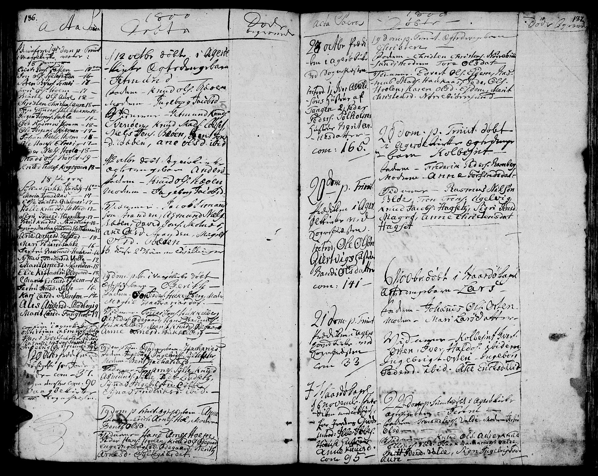 Ministerialprotokoller, klokkerbøker og fødselsregistre - Møre og Romsdal, SAT/A-1454/560/L0717: Parish register (official) no. 560A01, 1785-1808, p. 186-187