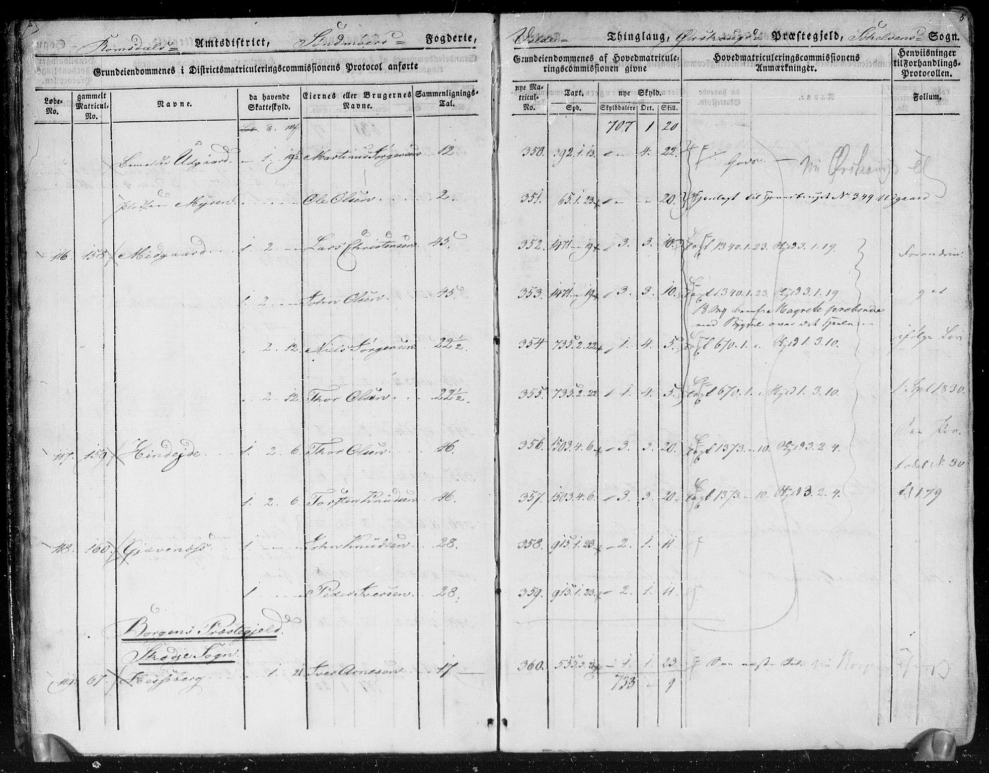 Hovedmatrikkelkommisjonen, AV/RA-S-1529, 1824