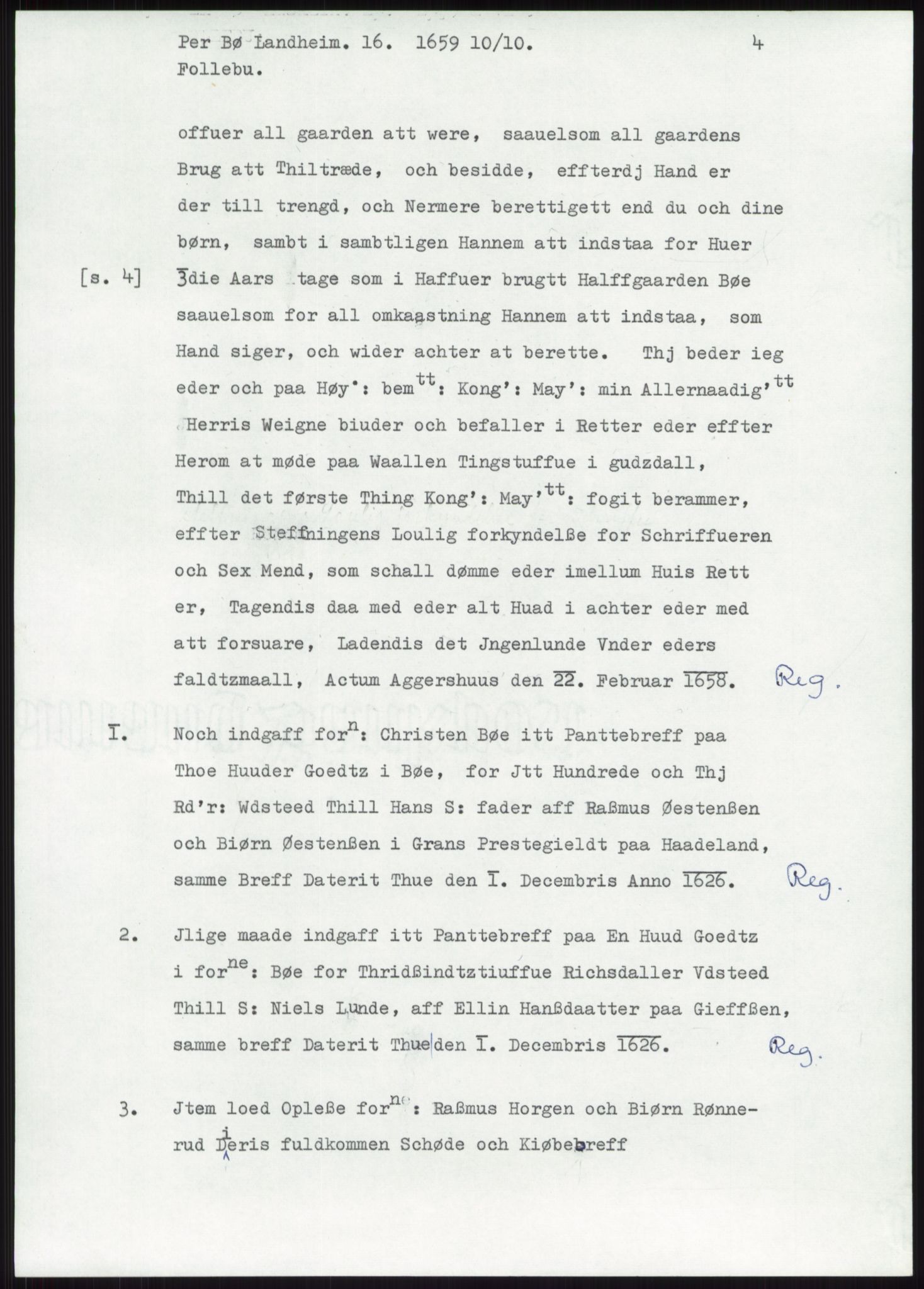 Samlinger til kildeutgivelse, Diplomavskriftsamlingen, AV/RA-EA-4053/H/Ha, p. 3069