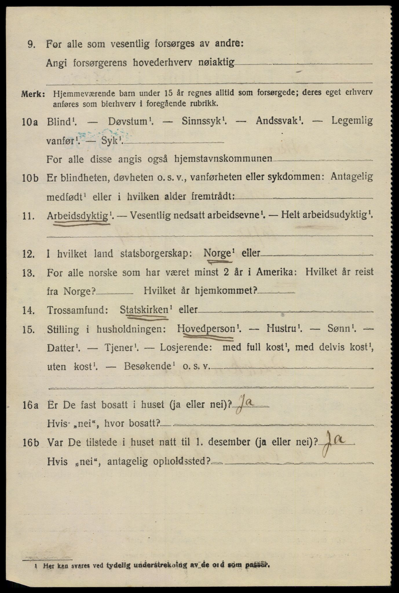 SAO, 1920 census for Aker, 1920, p. 116183