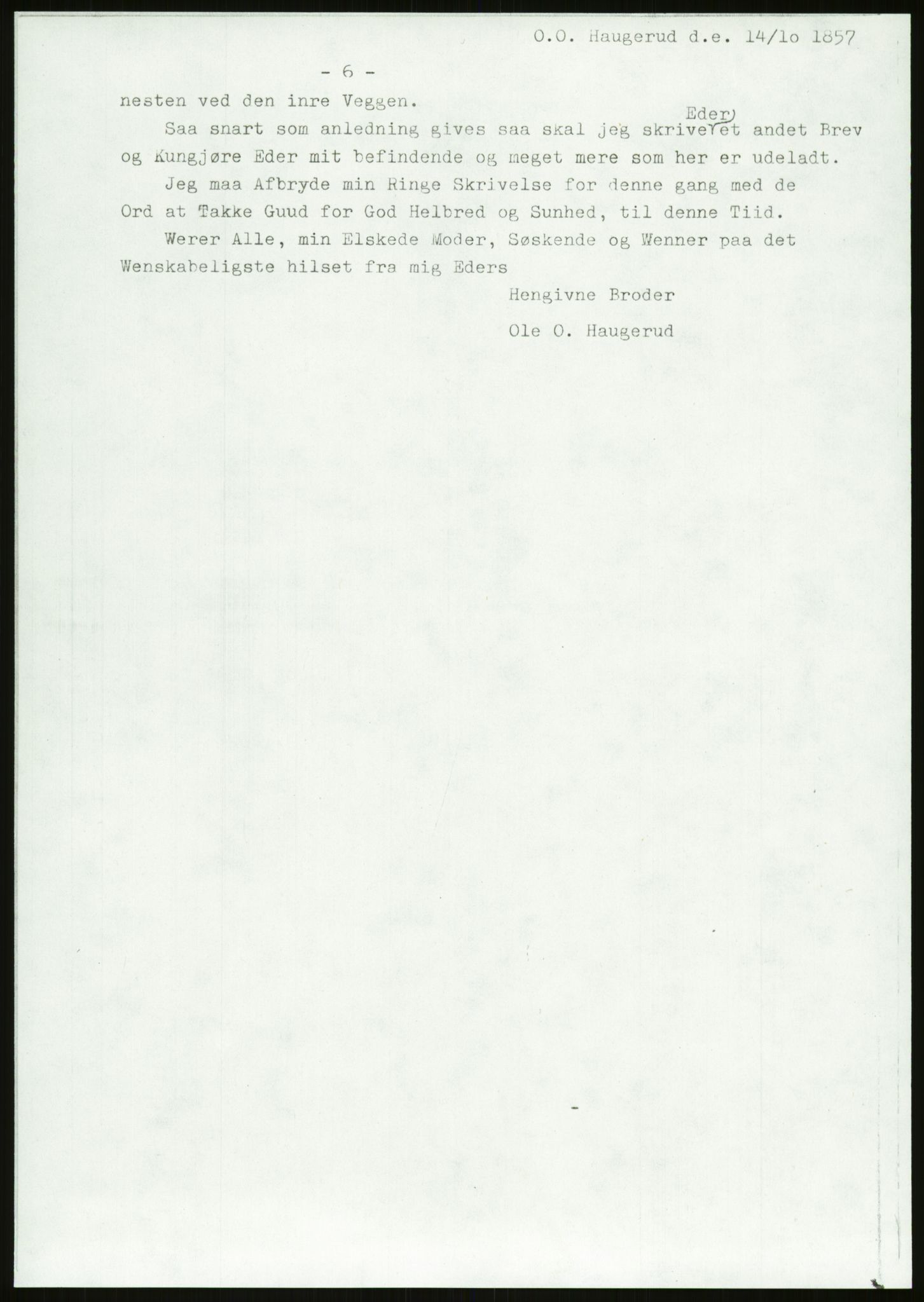 Samlinger til kildeutgivelse, Amerikabrevene, AV/RA-EA-4057/F/L0018: Innlån fra Buskerud: Elsrud, 1838-1914, p. 317