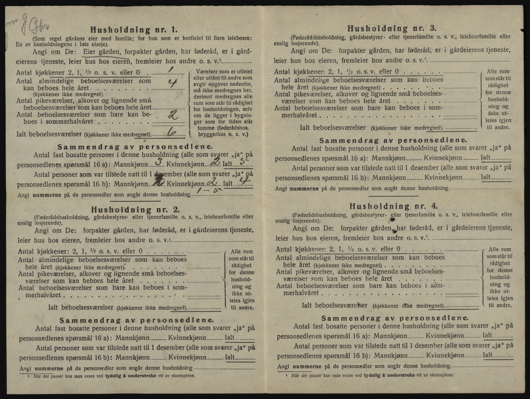 SATØ, 1920 census for Balsfjord, 1920, p. 1193