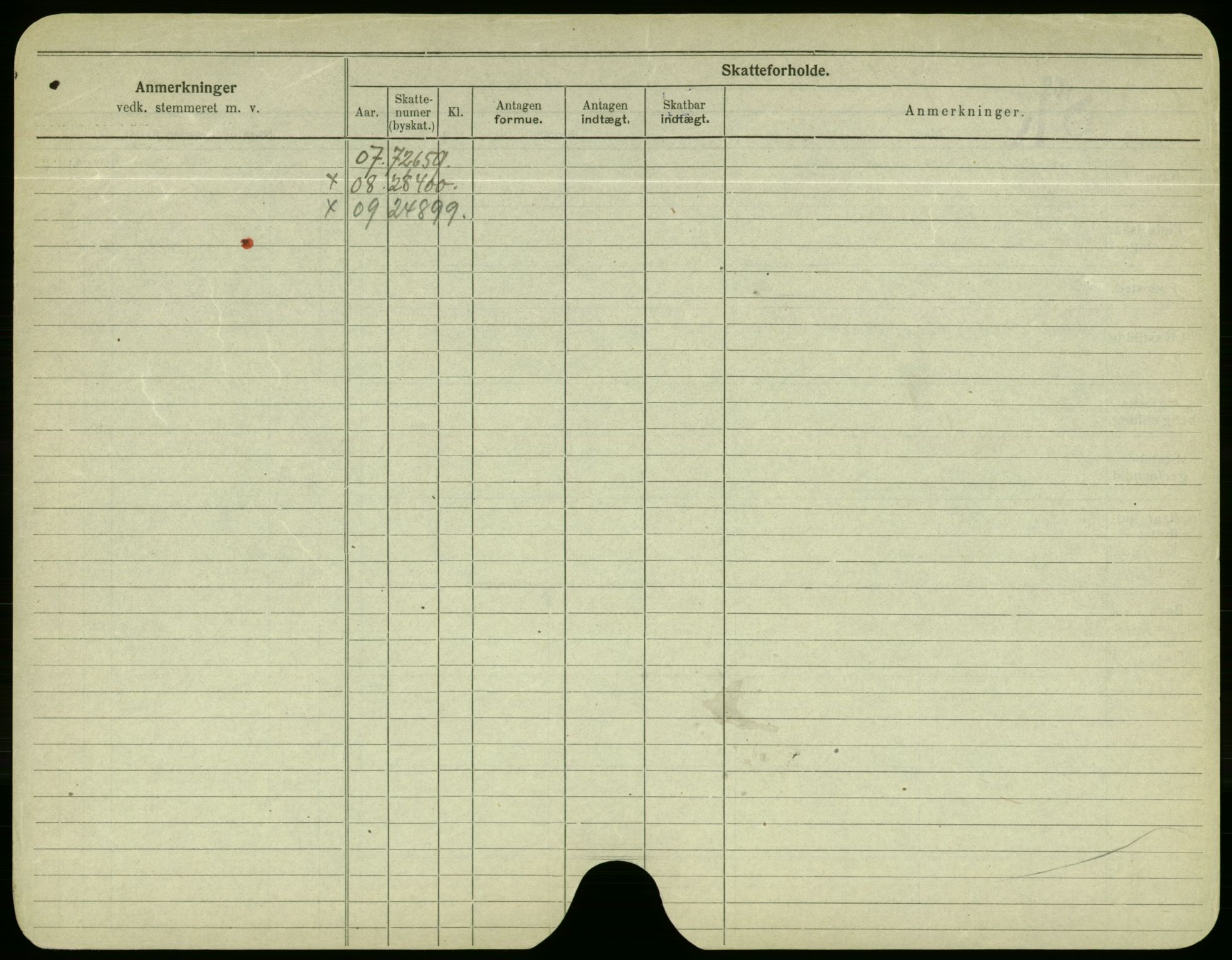 Oslo folkeregister, Registerkort, SAO/A-11715/F/Fa/Fac/L0003: Menn, 1906-1914, p. 801b
