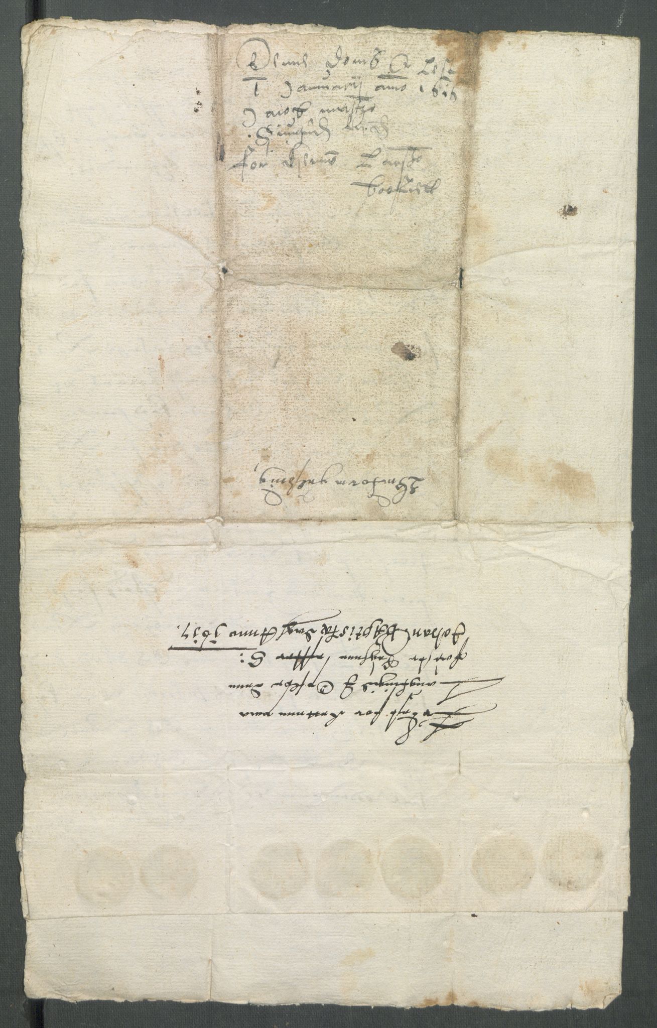 Riksarkivets diplomsamling, AV/RA-EA-5965/F02/L0124: Dokumenter, 1615, p. 32