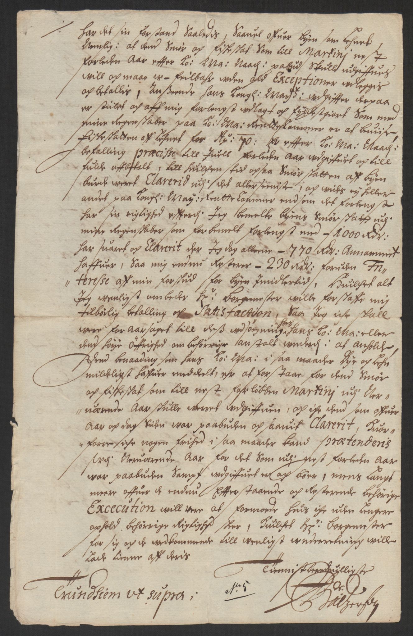 Rentekammeret inntil 1814, Reviderte regnskaper, Byregnskaper, AV/RA-EA-4066/R/Rs/L0504: [S1] Kontribusjonsregnskap, 1631-1684, p. 68