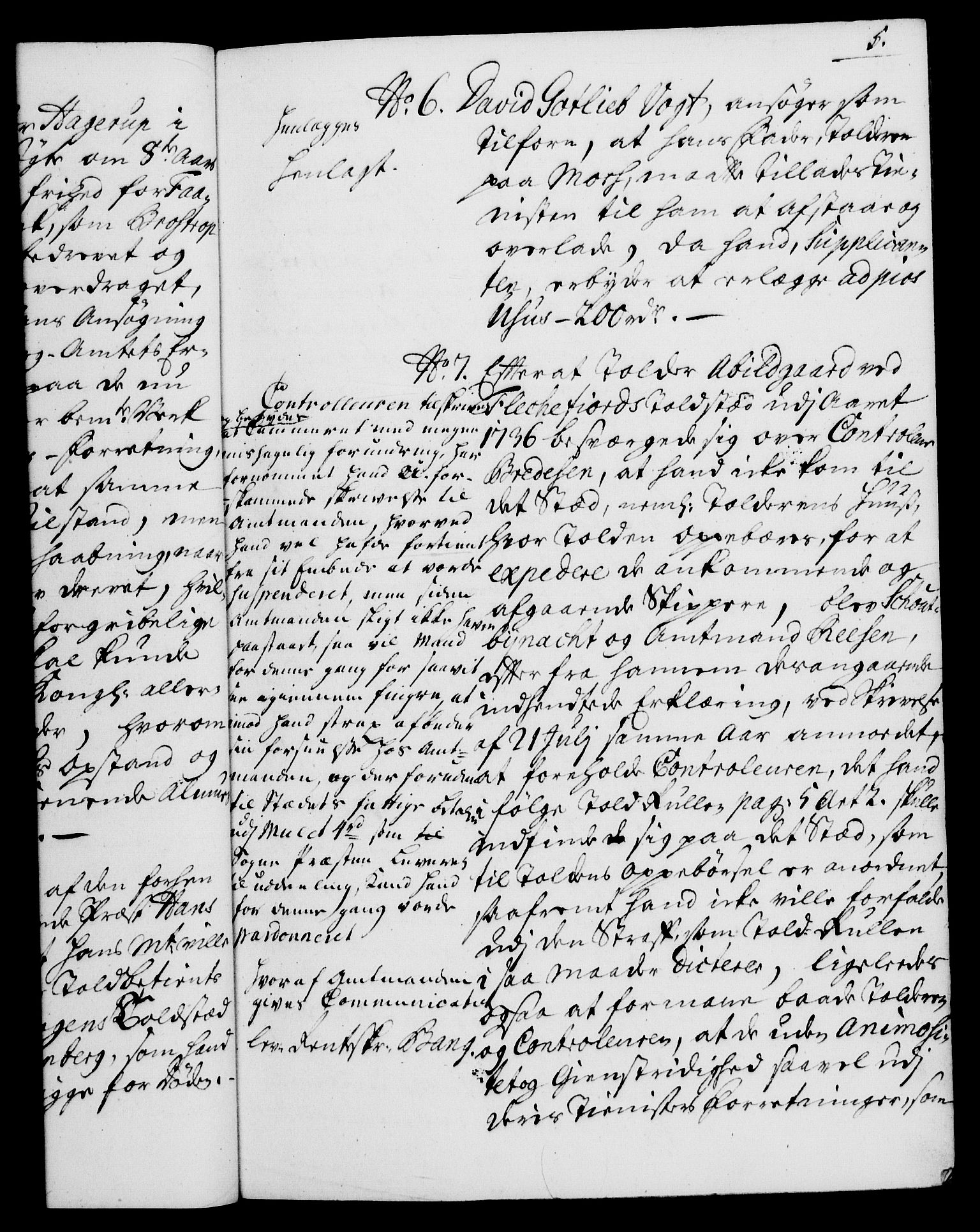 Rentekammeret, Kammerkanselliet, RA/EA-3111/G/Gh/Gha/L0021: Norsk ekstraktmemorialprotokoll (merket RK 53.66), 1739, p. 5
