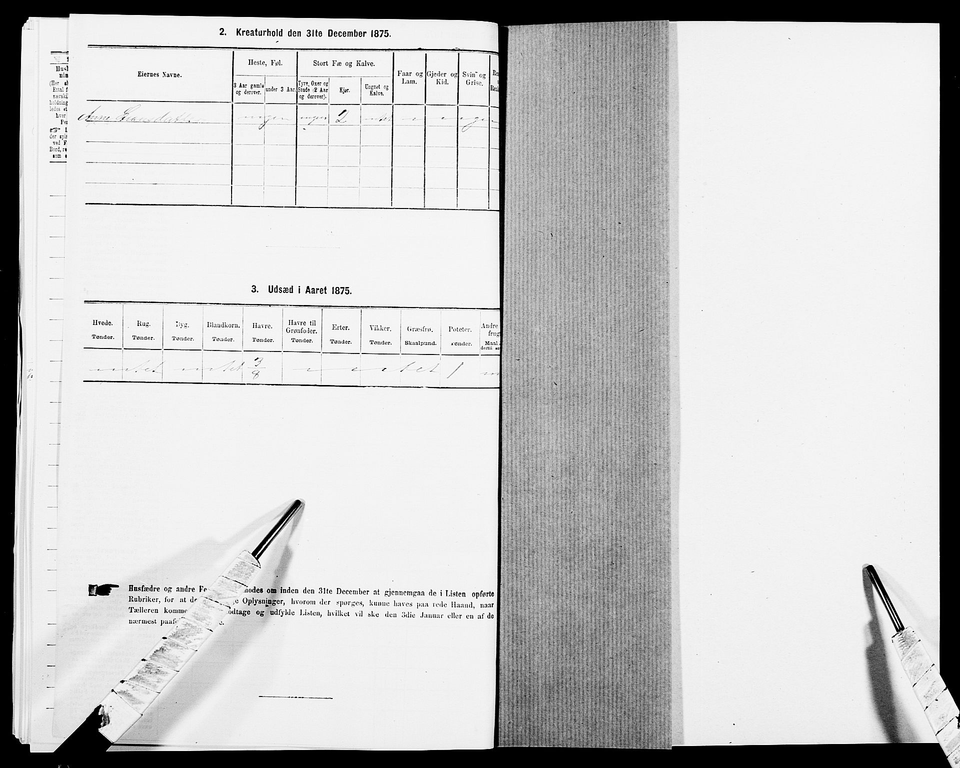 SAK, 1875 census for 1032P Lyngdal, 1875, p. 963