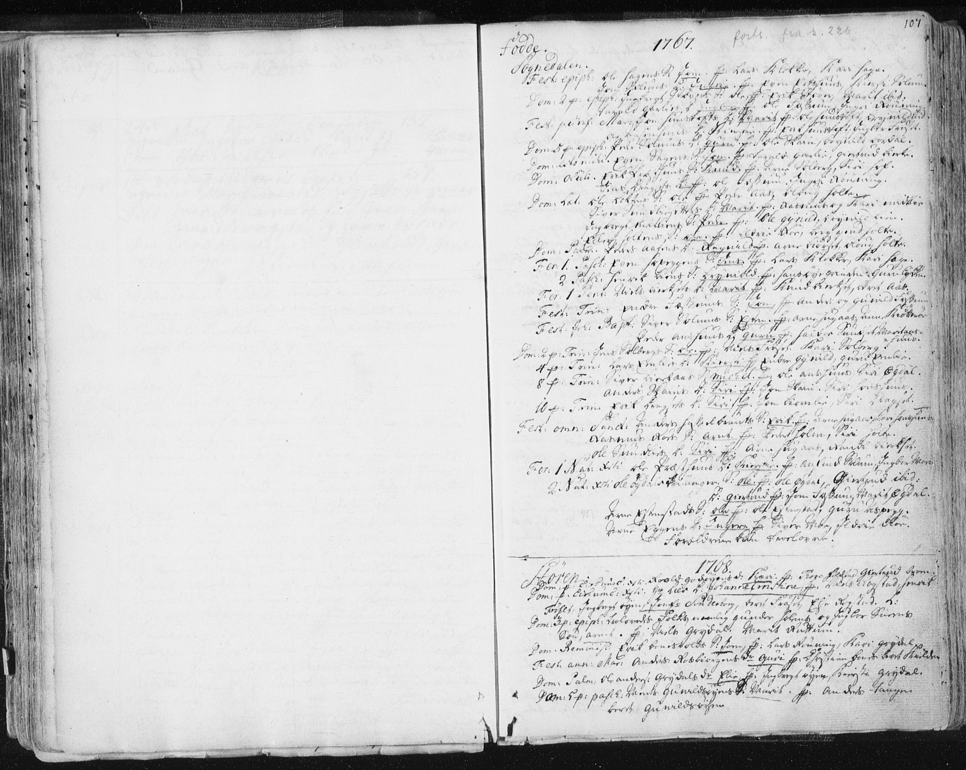 Ministerialprotokoller, klokkerbøker og fødselsregistre - Sør-Trøndelag, SAT/A-1456/687/L0991: Parish register (official) no. 687A02, 1747-1790, p. 107