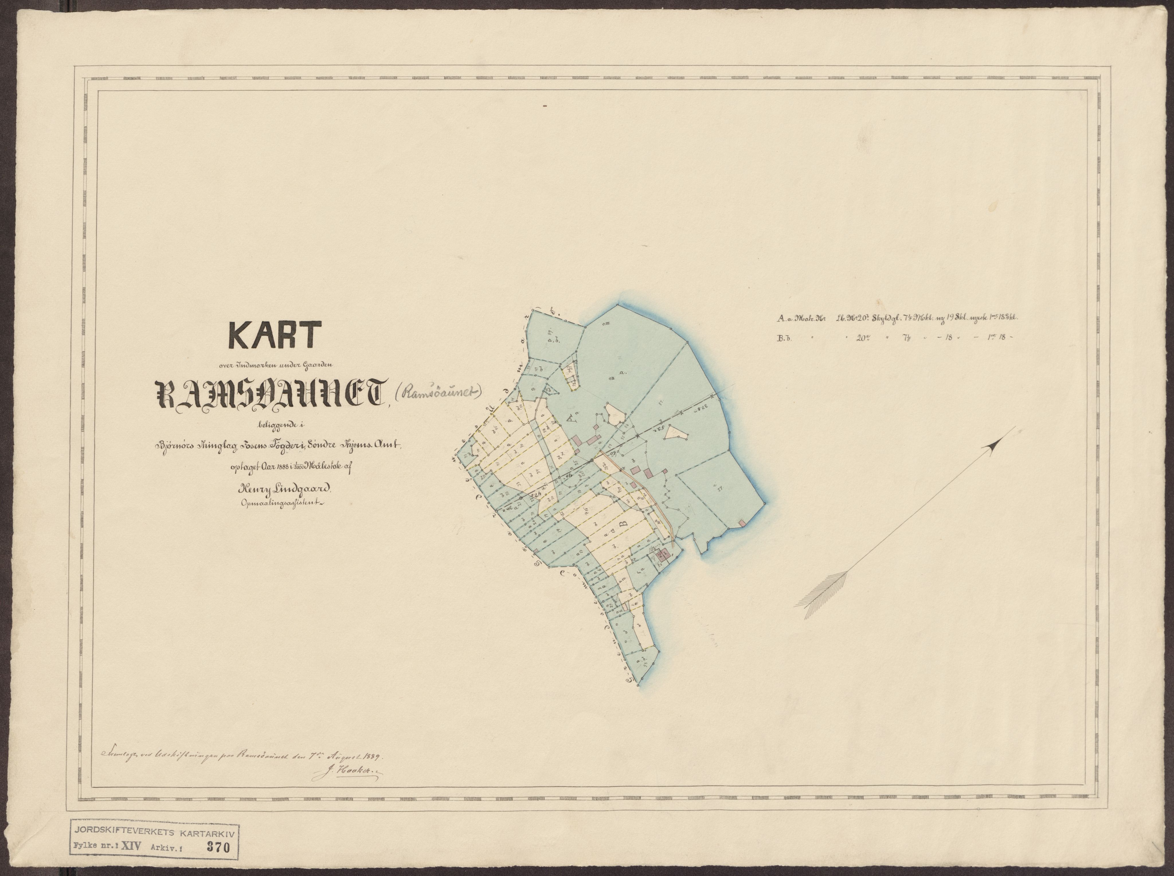 Jordskifteverkets kartarkiv, RA/S-3929/T, 1859-1988, p. 513