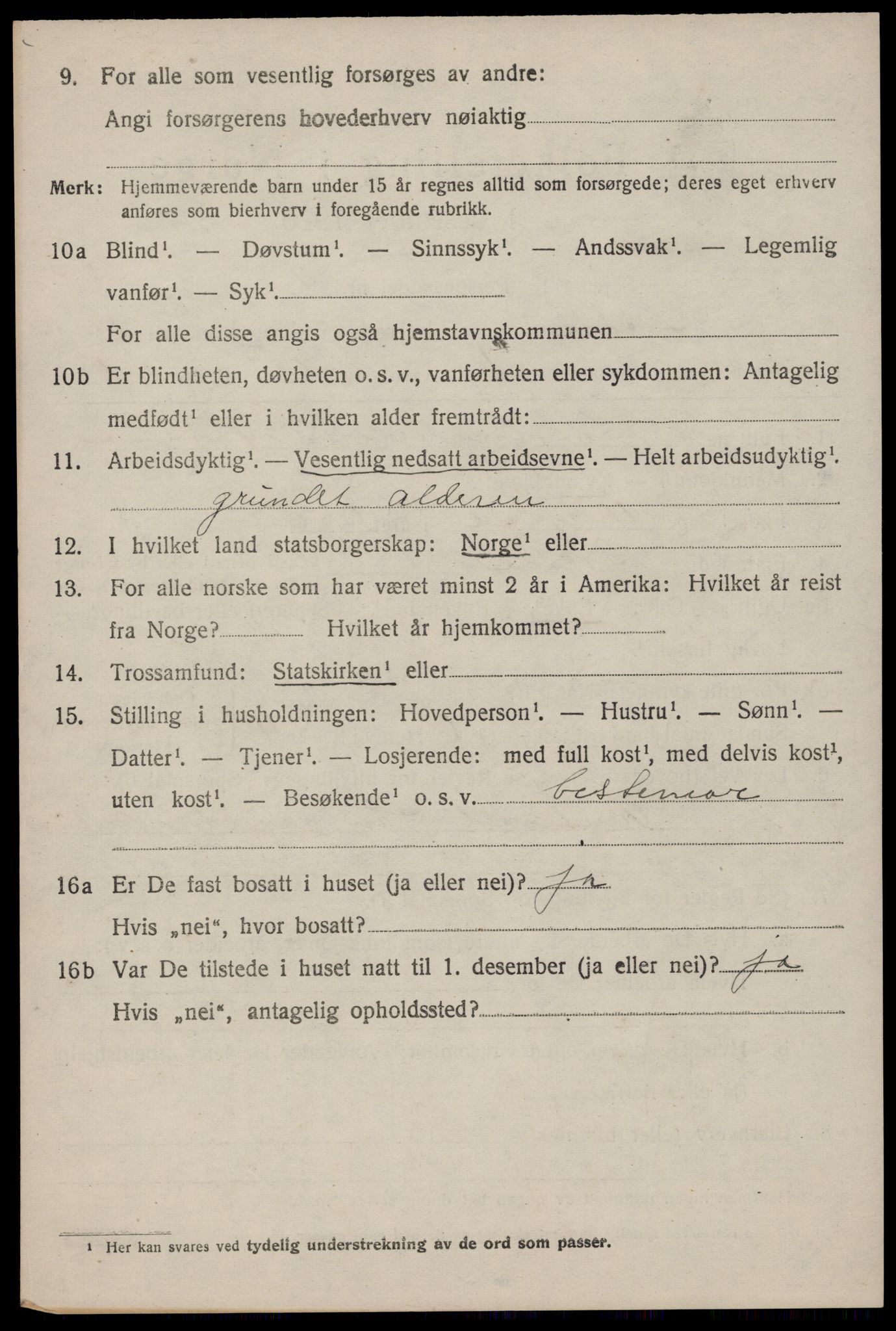 SAST, 1920 census for Skåre, 1920, p. 7865