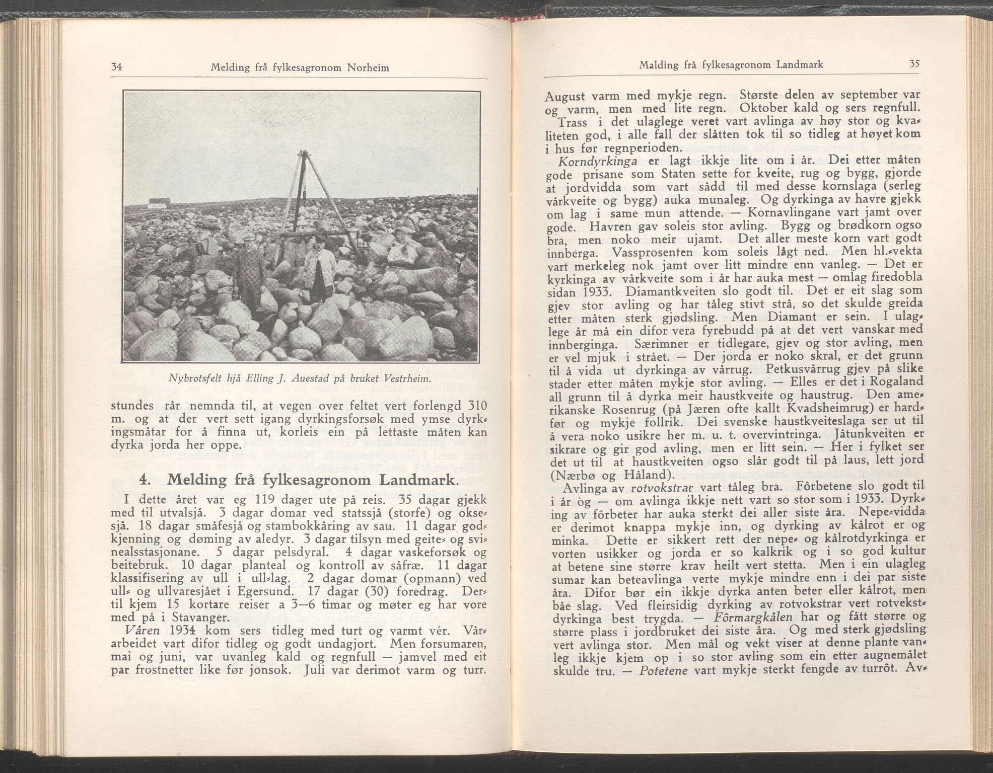 Rogaland fylkeskommune - Fylkesrådmannen , IKAR/A-900/A/Aa/Aaa/L0054: Møtebok , 1935, p. 34-35