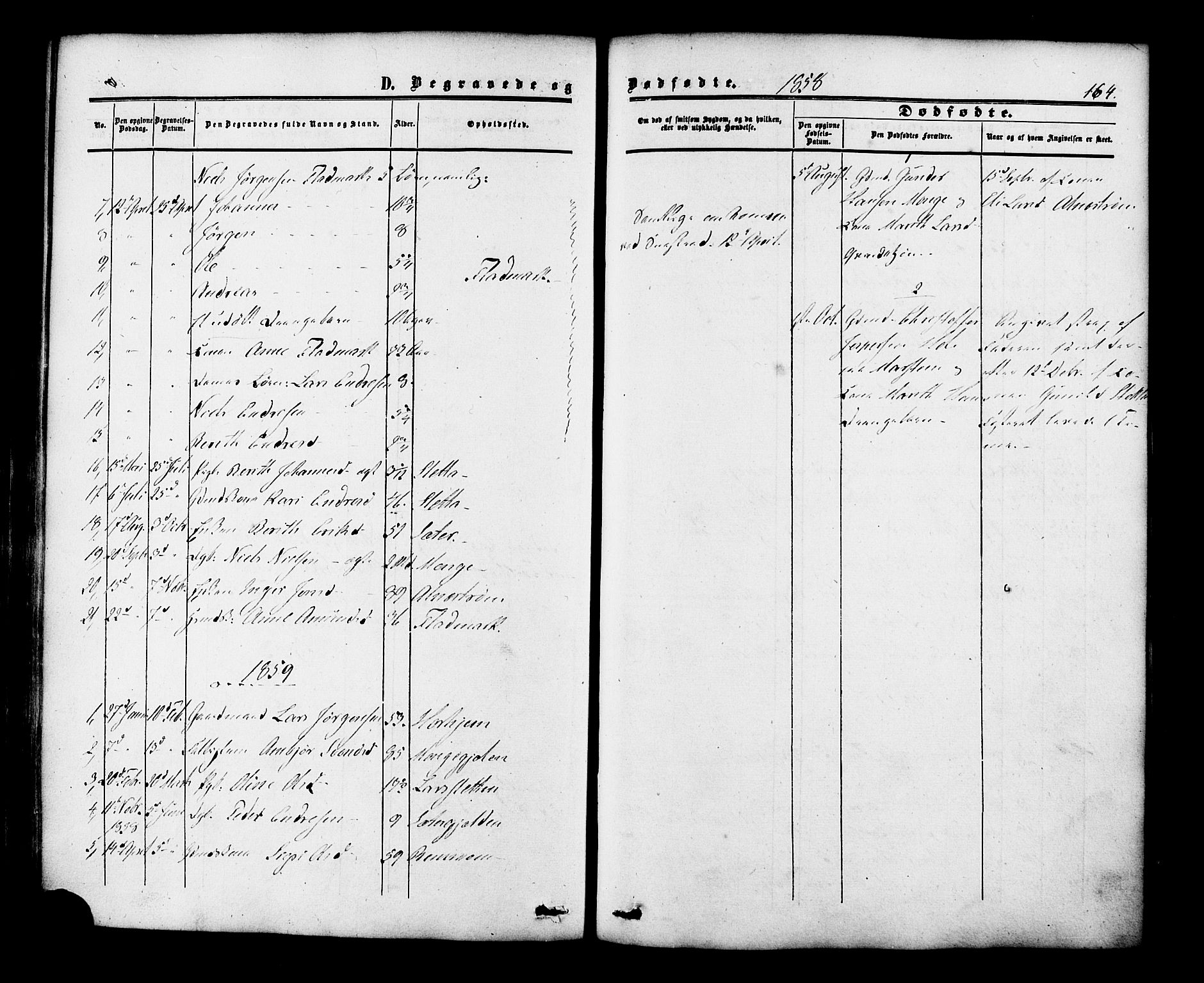 Ministerialprotokoller, klokkerbøker og fødselsregistre - Møre og Romsdal, AV/SAT-A-1454/546/L0594: Parish register (official) no. 546A02, 1854-1882, p. 164