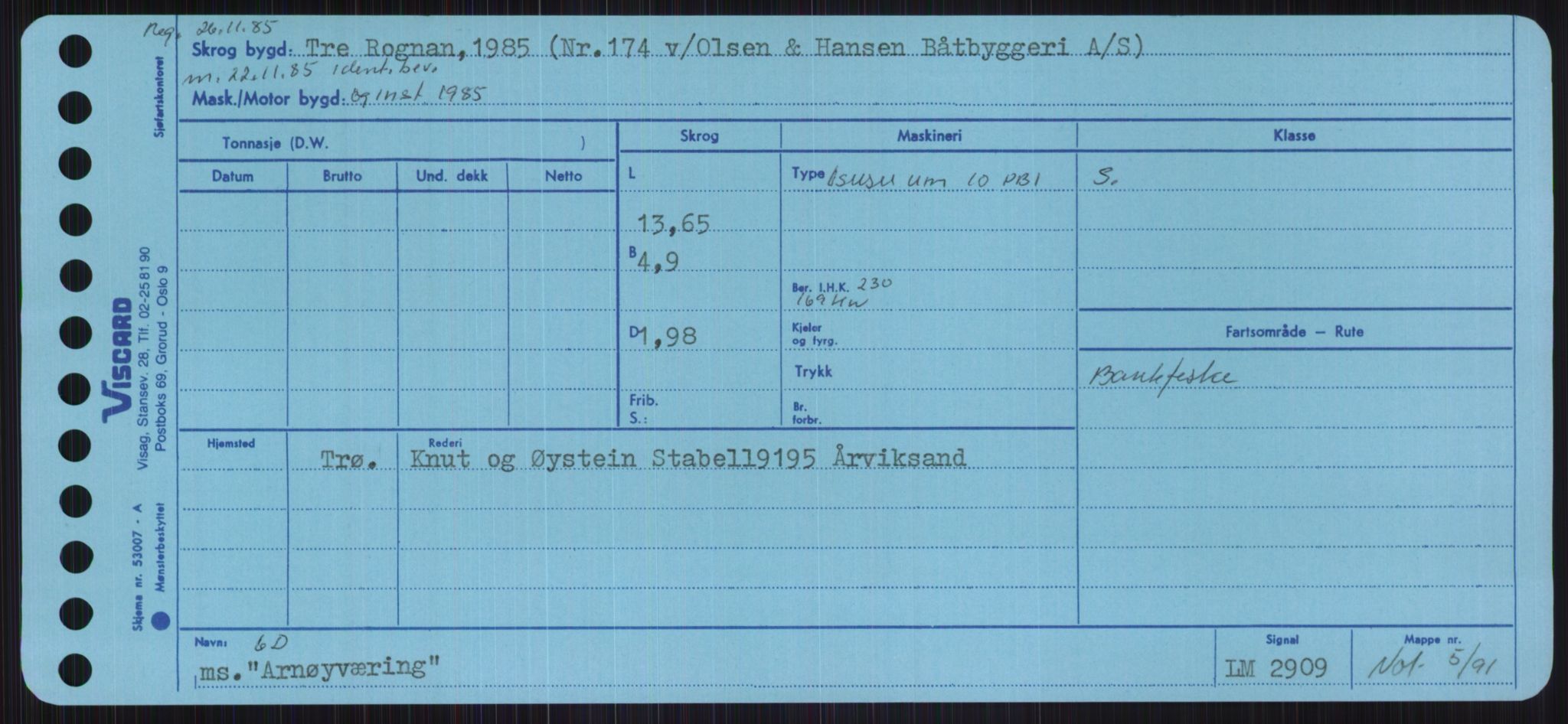 Sjøfartsdirektoratet med forløpere, Skipsmålingen, AV/RA-S-1627/H/Ha/L0001/0001: Fartøy, A-Eig / Fartøy A-Bjøn, p. 411