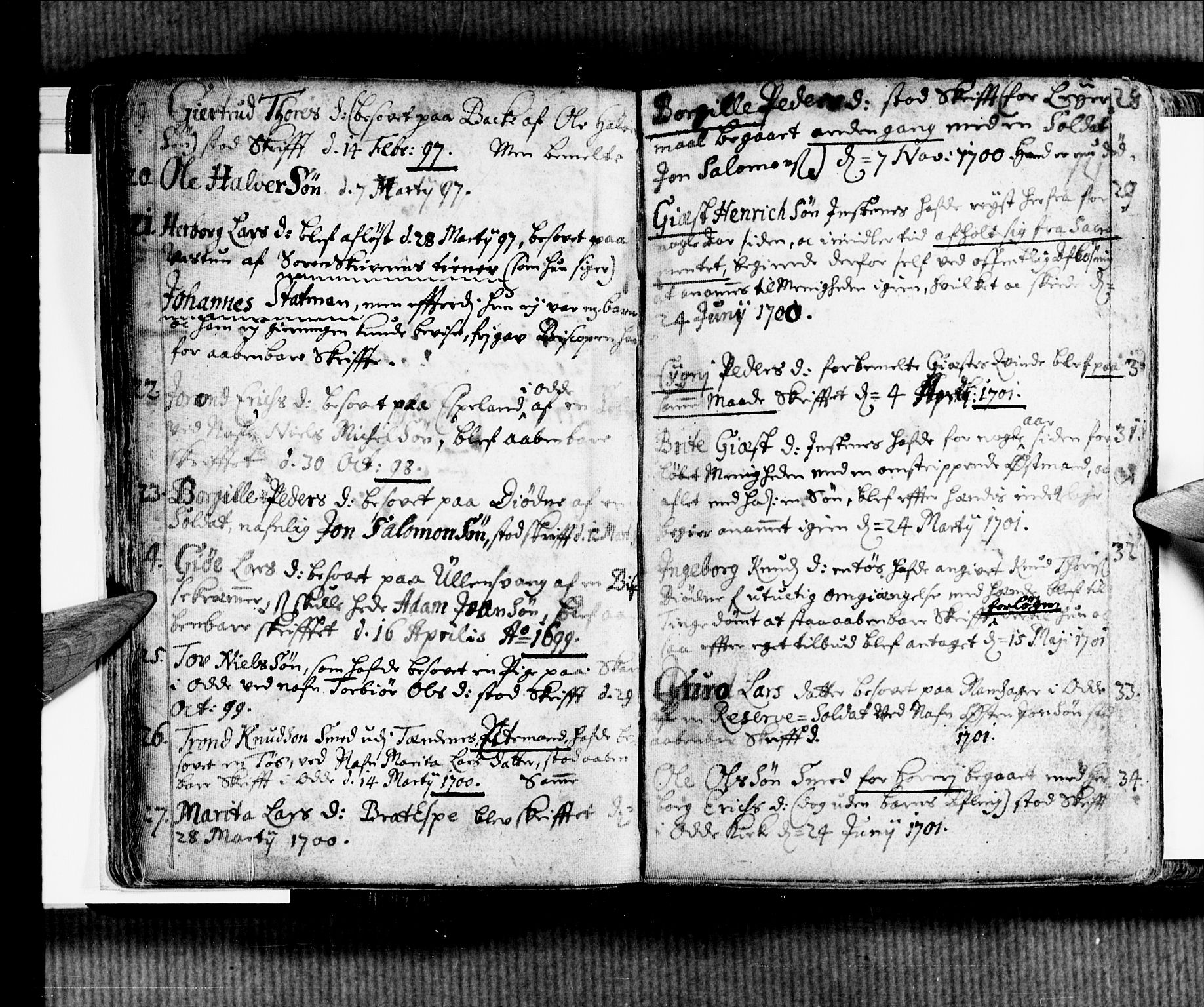 Ullensvang sokneprestembete, SAB/A-78701/H/Haa: Parish register (official) no. A 2, 1669-1732, p. 14