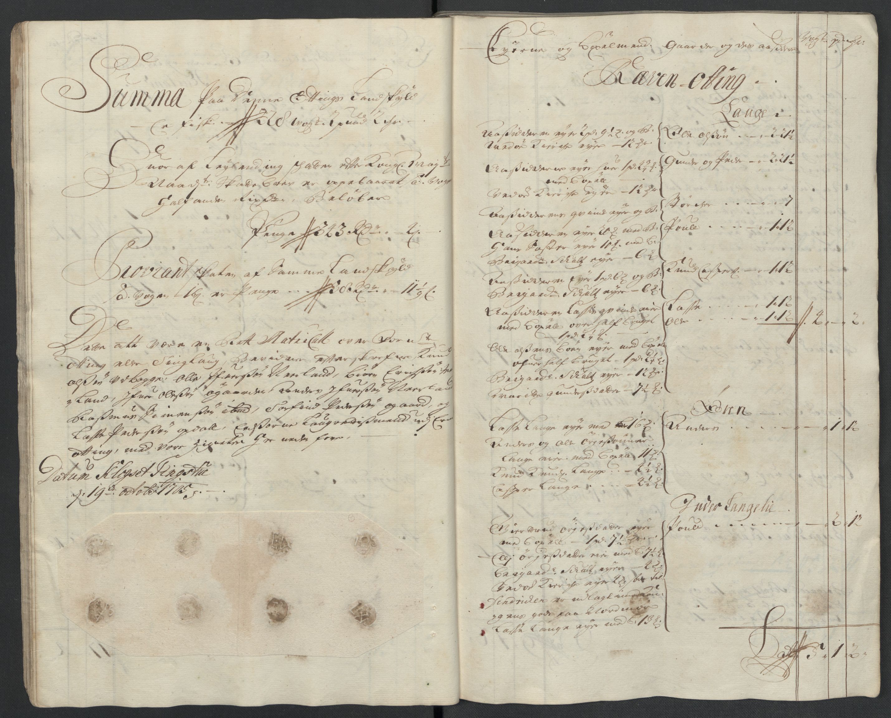 Rentekammeret inntil 1814, Reviderte regnskaper, Fogderegnskap, RA/EA-4092/R55/L3656: Fogderegnskap Romsdal, 1703-1705, p. 380