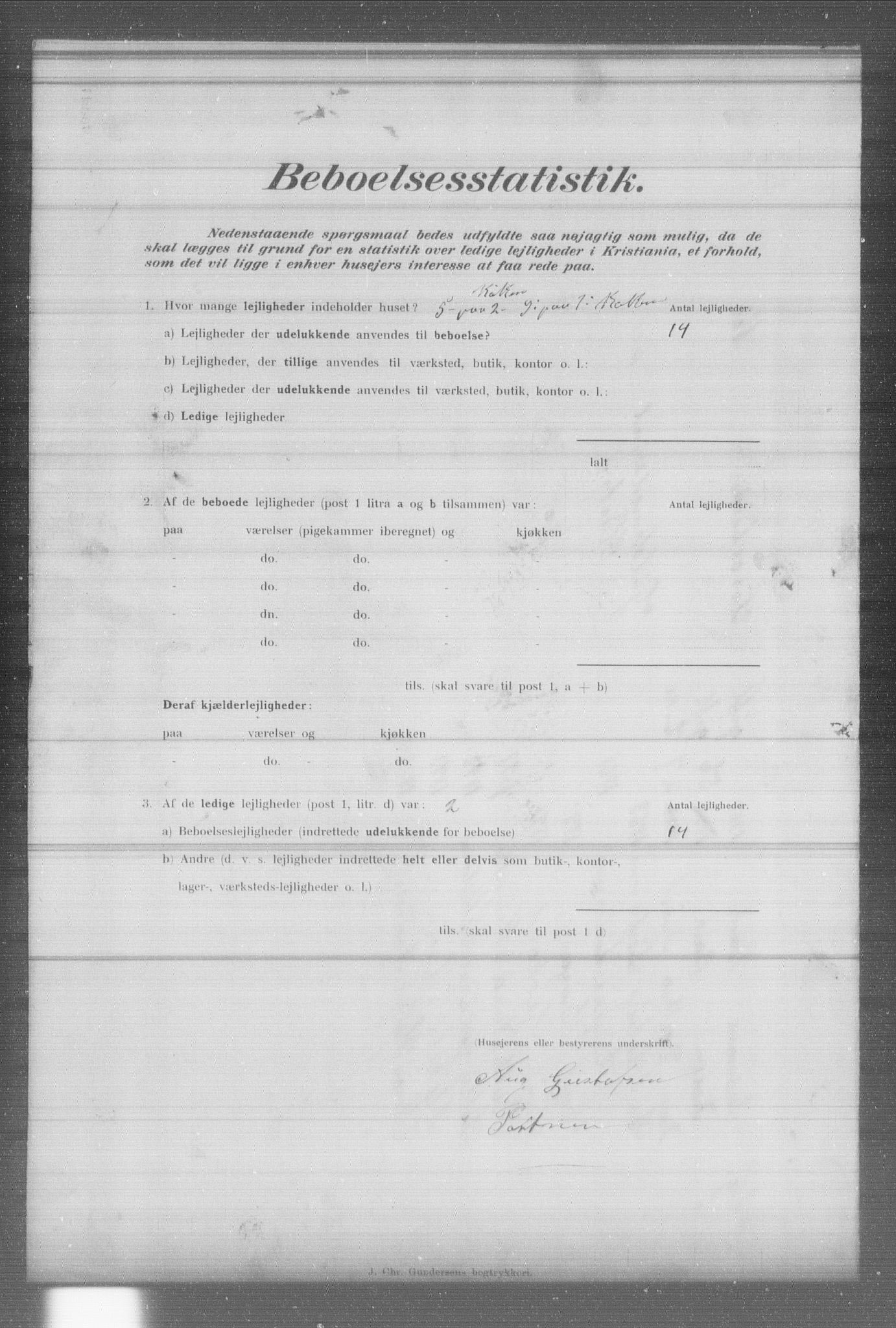 OBA, Municipal Census 1902 for Kristiania, 1902, p. 5941