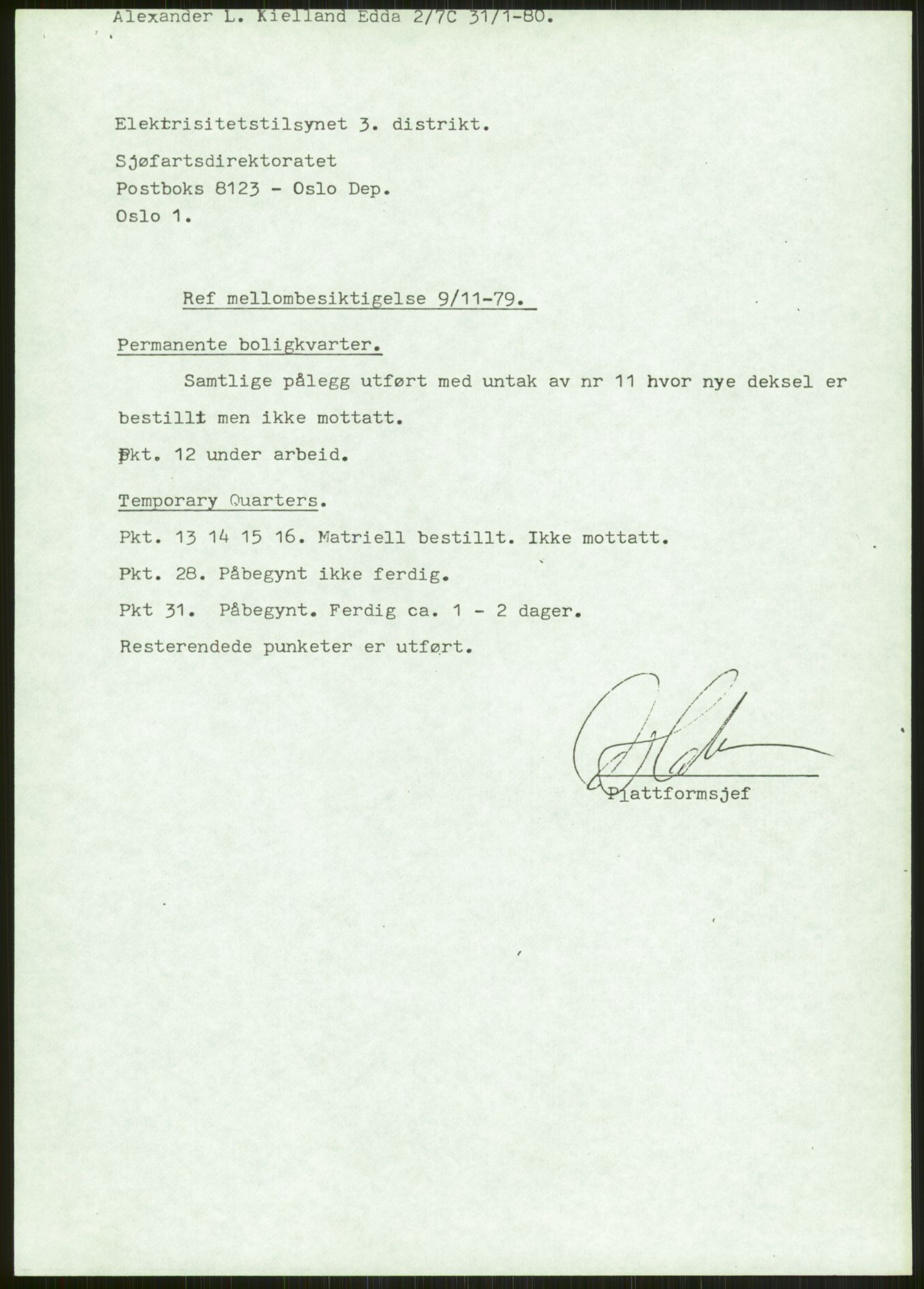 Justisdepartementet, Granskningskommisjonen ved Alexander Kielland-ulykken 27.3.1980, AV/RA-S-1165/D/L0024: A Alexander L. Kielland (A1-A2, A7-A9, A14, A22, A16 av 31)/ E CFEM (E1, E3-E6 av 27)/ F Richard Ducros (Doku.liste + F1-F6 av 8)/ H Sjøfartsdirektoratet/Skipskontrollen (H12, H14-H16, H44, H49, H51 av 52), 1980-1981, p. 57