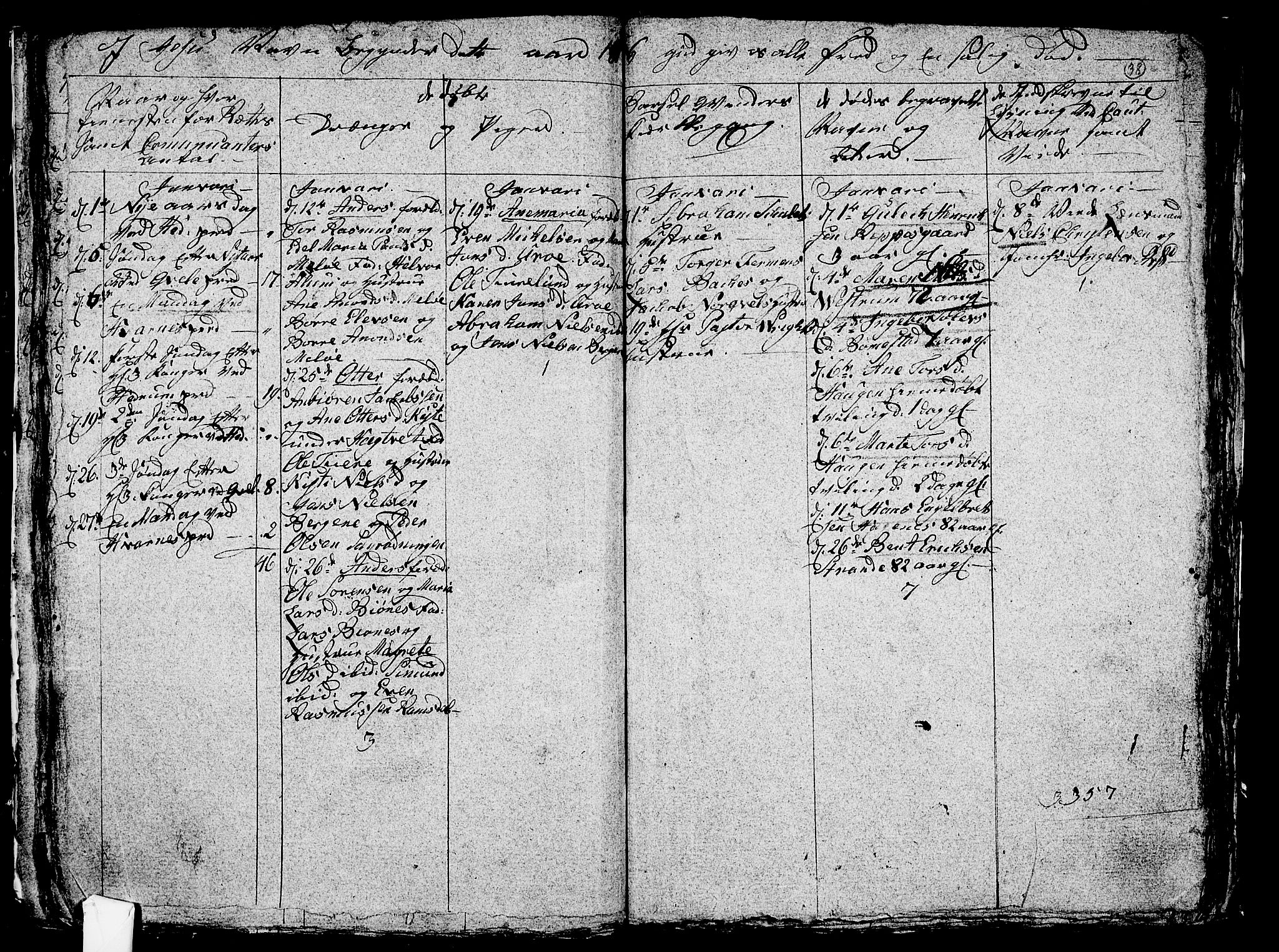 Hedrum kirkebøker, SAKO/A-344/G/Ga/L0002: Parish register (copy) no. I 2, 1803-1817, p. 38