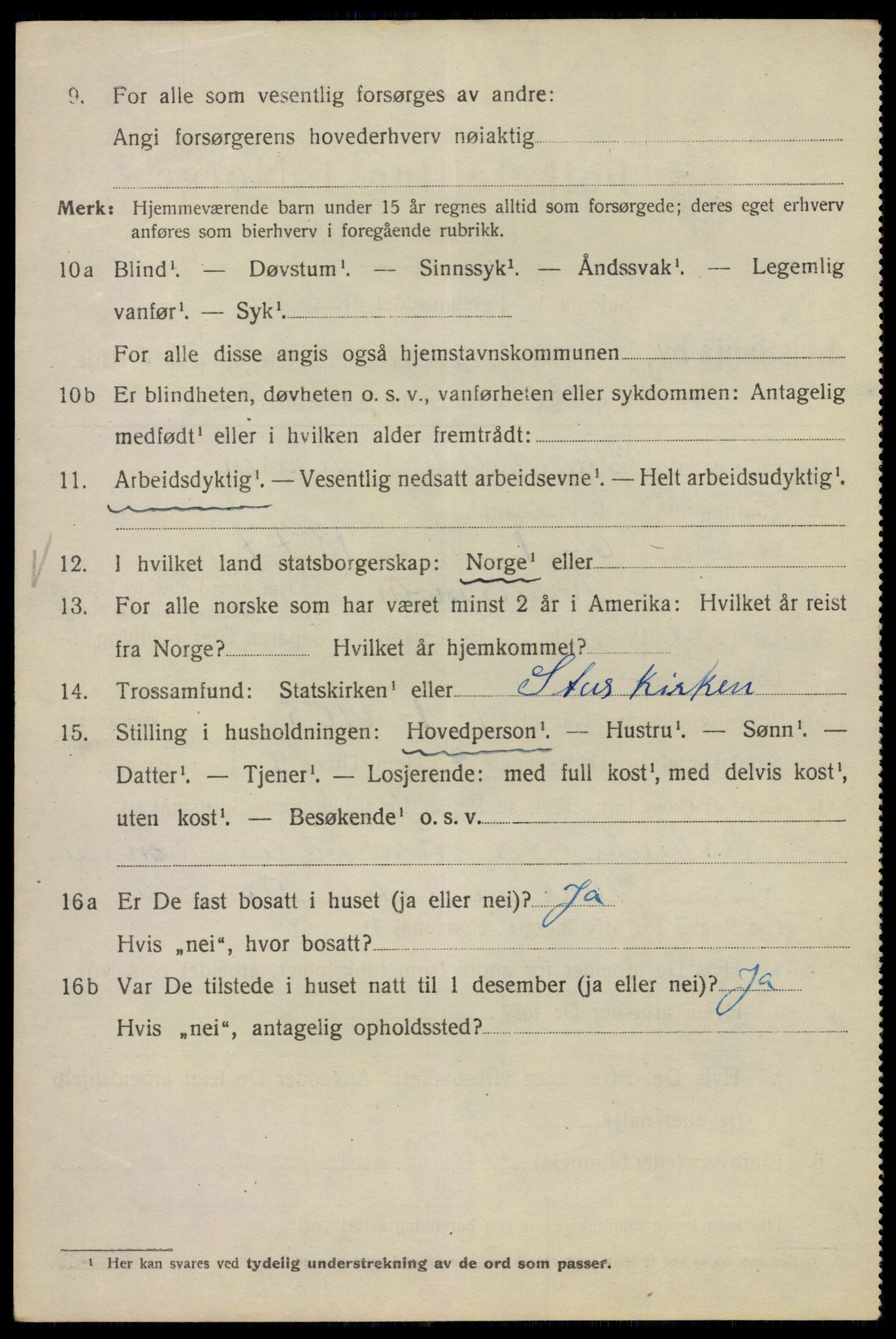 SAO, 1920 census for Kristiania, 1920, p. 569170