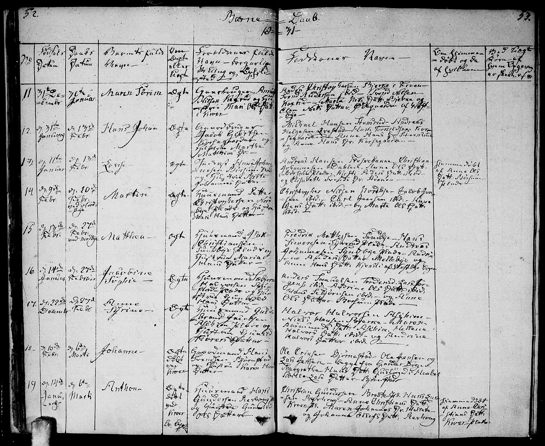 Ås prestekontor Kirkebøker, AV/SAO-A-10894/F/Fa/L0005: Parish register (official) no. I 5, 1827-1840, p. 52-53