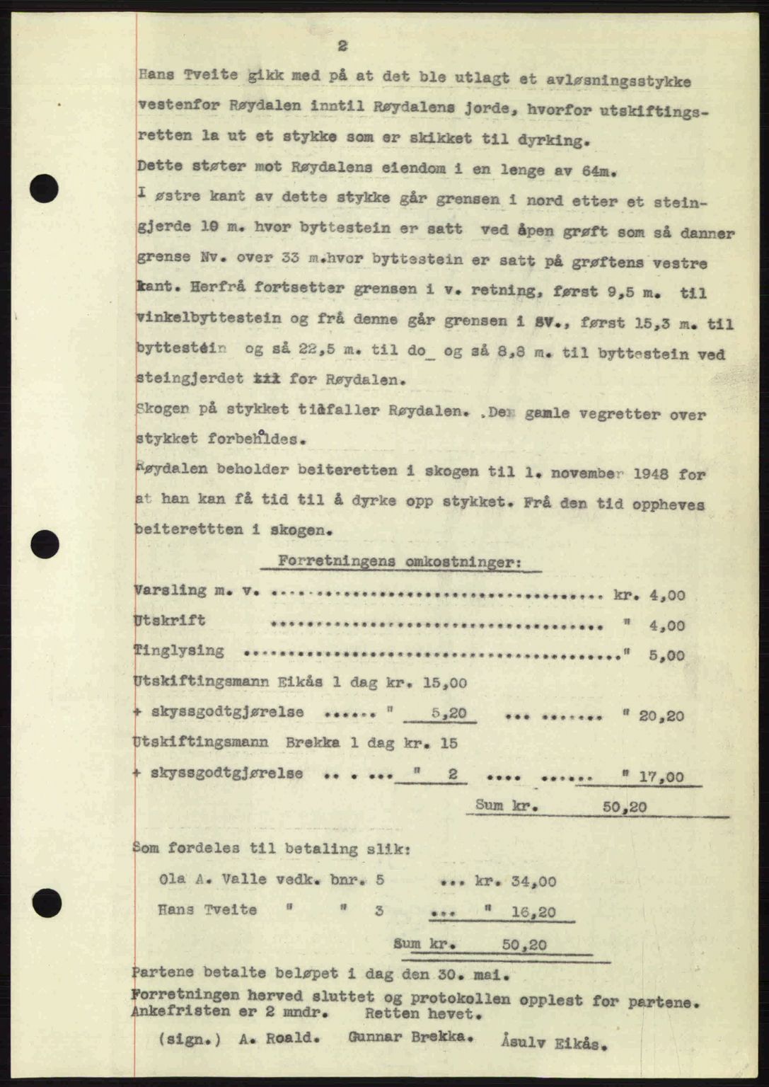 Nedenes sorenskriveri, AV/SAK-1221-0006/G/Gb/Gba/L0058: Mortgage book no. A10, 1947-1948, Diary no: : 24/1948